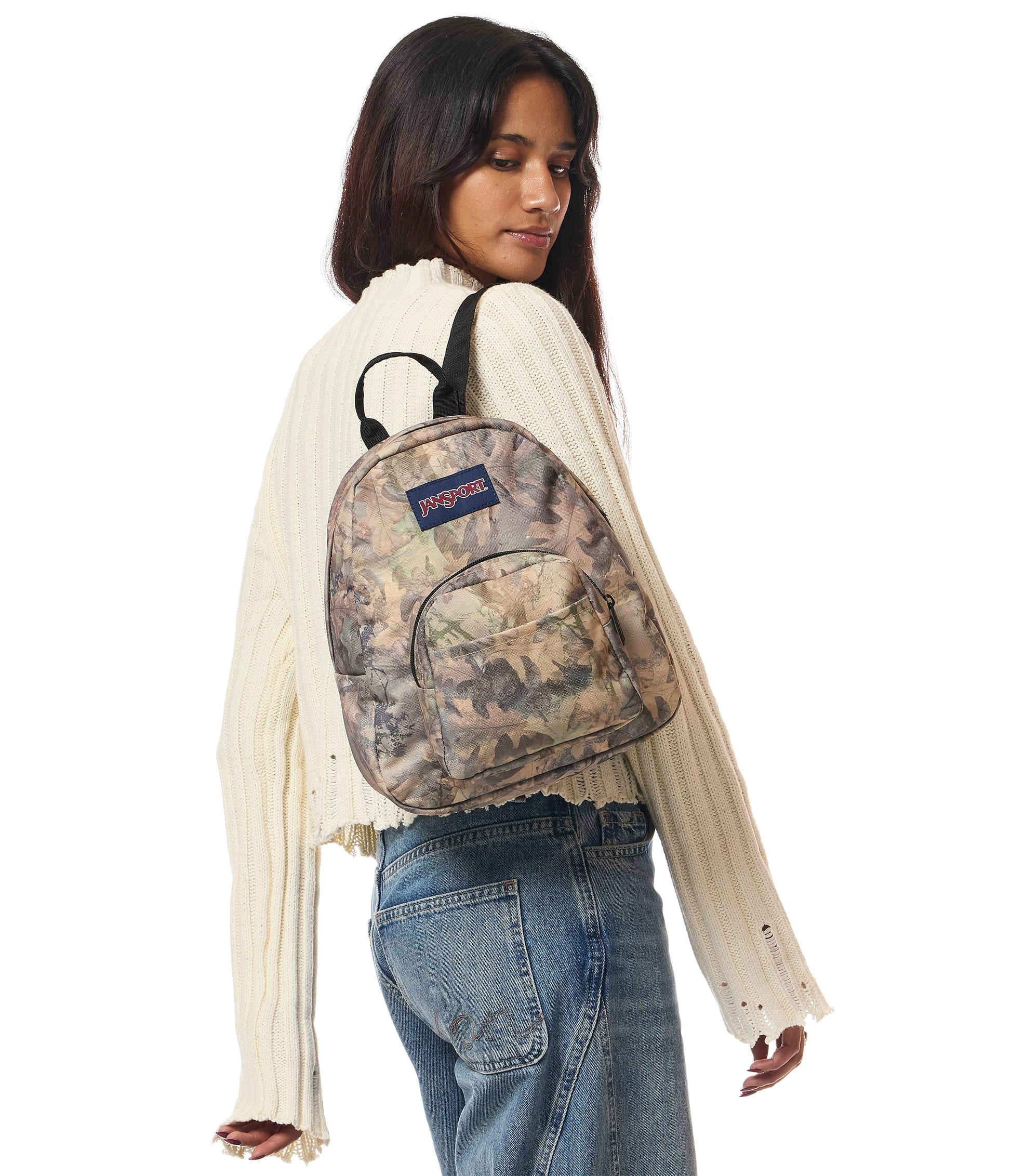 Jansport Backpacks Bogcore Camo JanSport Half Pint Mini Backpack - Bogcore Camo