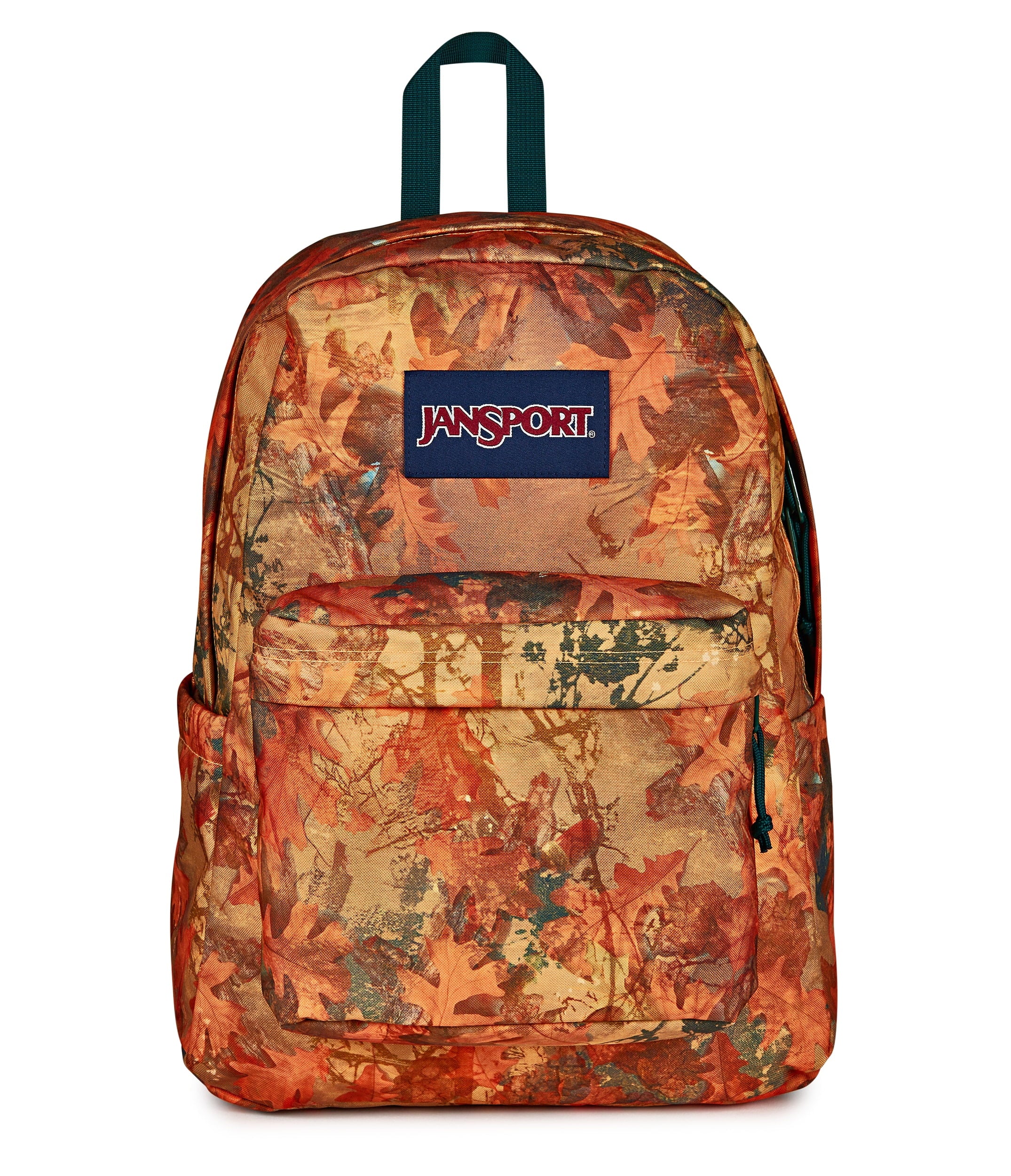 Jansport Backpacks Bogcore Camo Orange JanSport SuperBreak Plus Backpack - Bogcore Camo Orange
