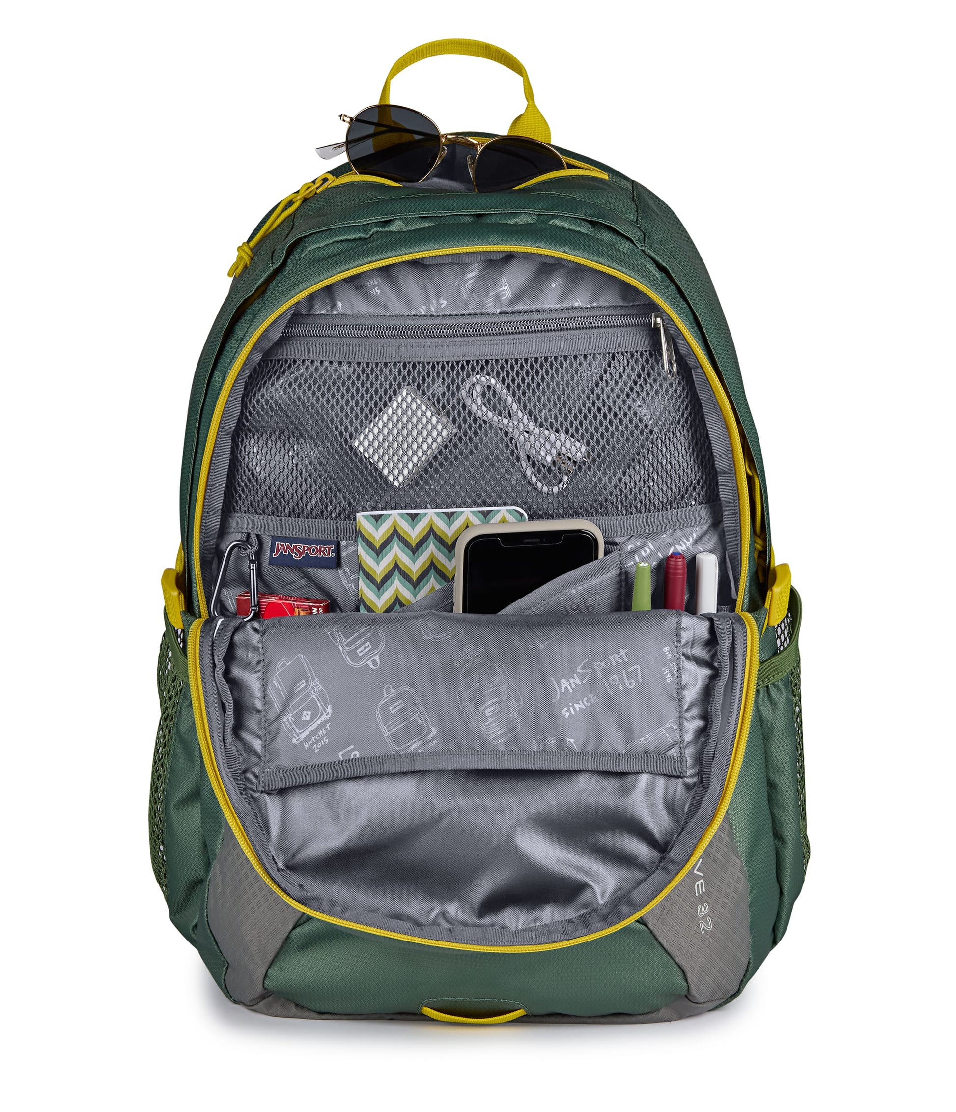 Jansport Backpacks Cargo Green JanSport Agave Backpack - Cargo Green