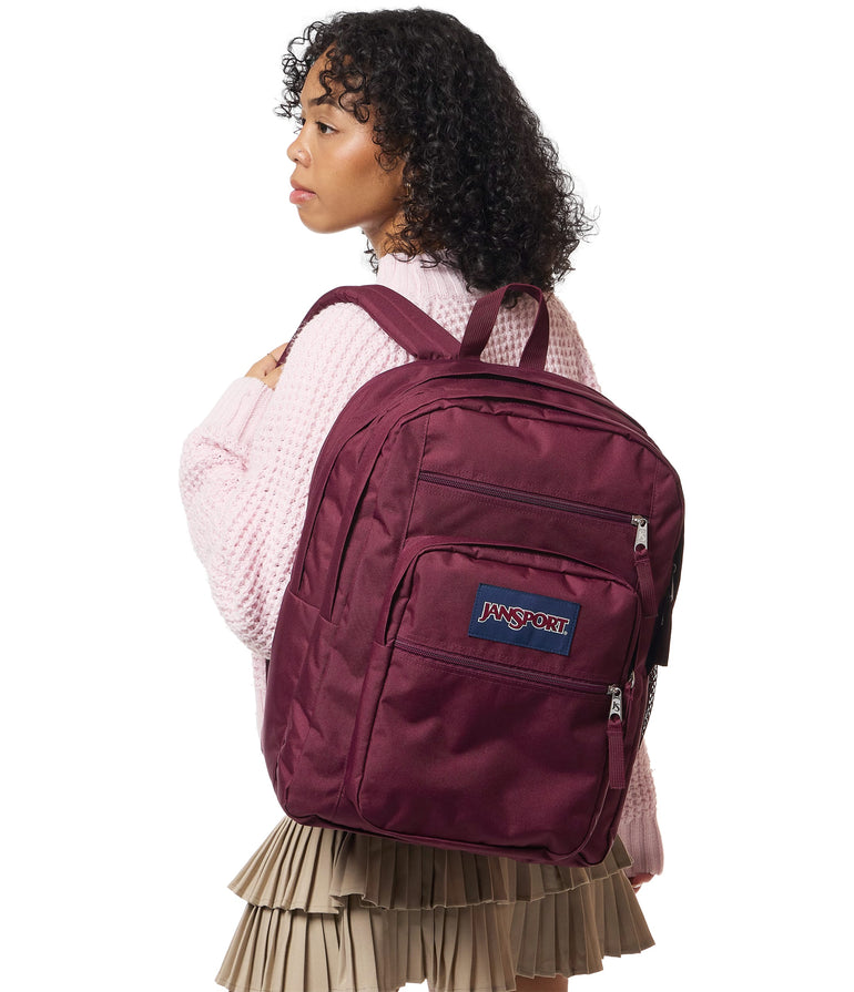 Jansport Backpacks Cherry Lacquer JanSport Big Student Backpack - Cherry Lacquer