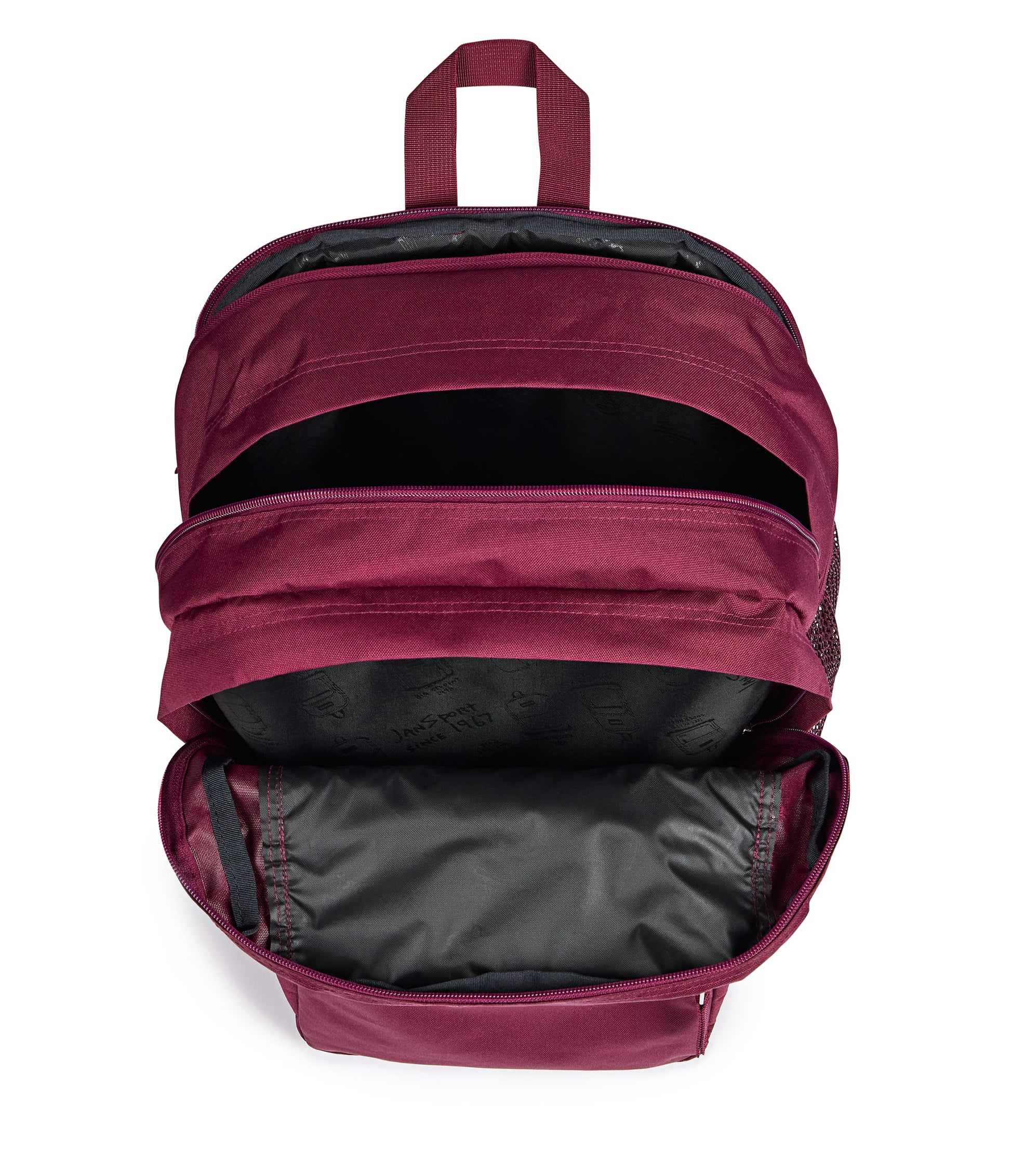 Jansport Backpacks Cherry Lacquer JanSport Big Student Backpack - Cherry Lacquer