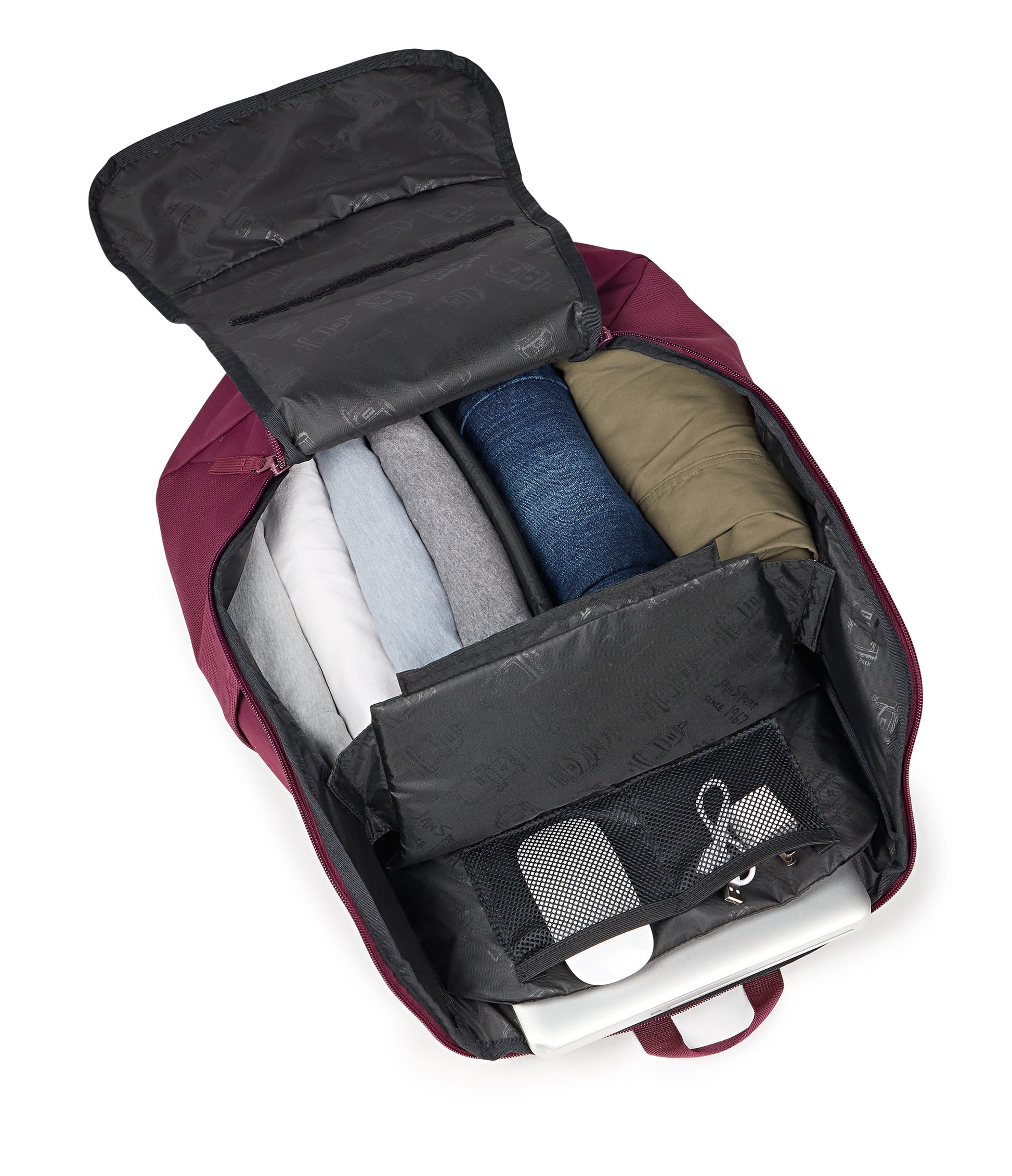 Jansport Backpacks Cherry Lacquer JanSport Recharge Pack - Cherry Lacquer