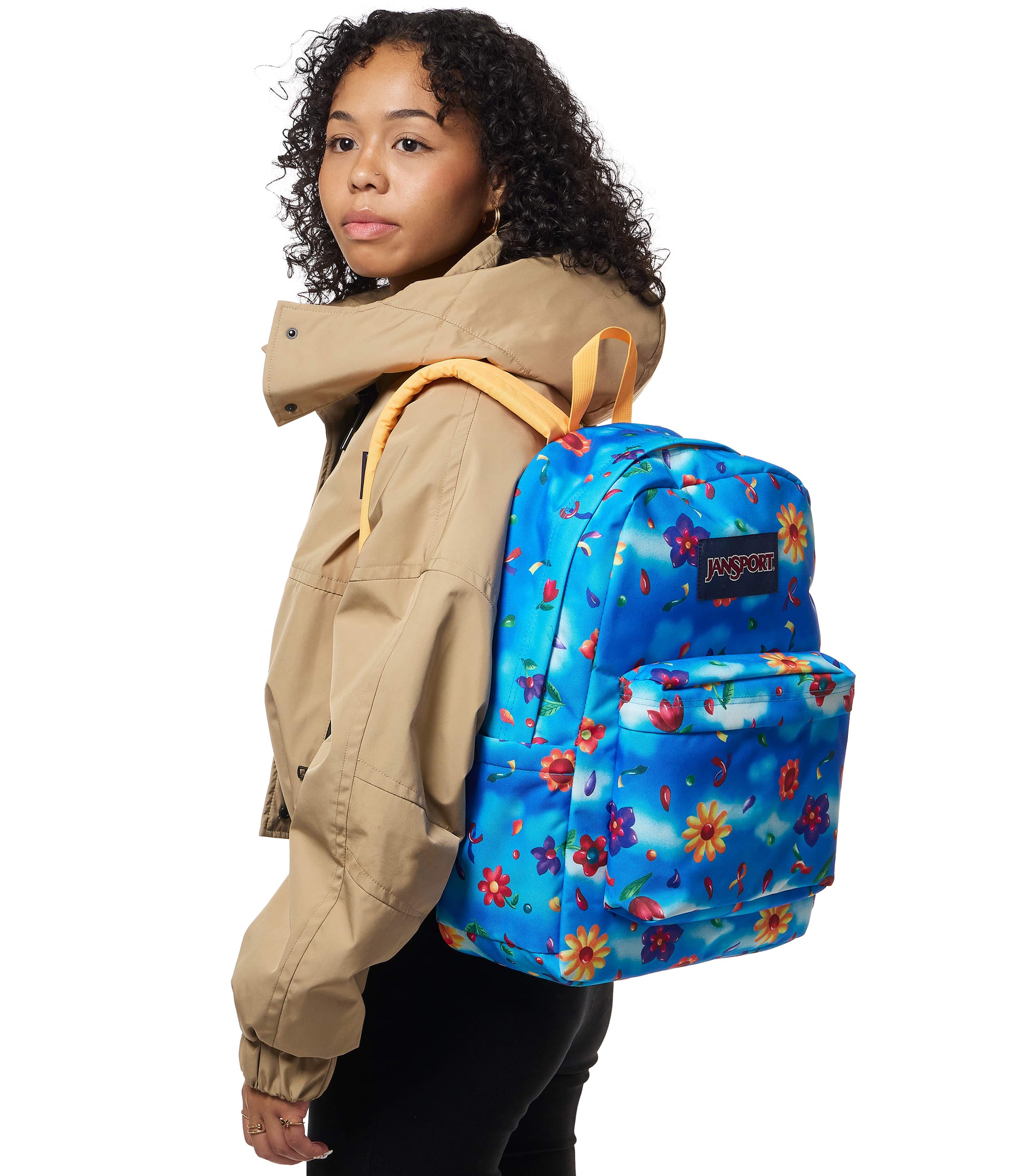Jansport Backpacks Daydream Floral JanSport SuperBreak Plus Backpack - Daydream Floral