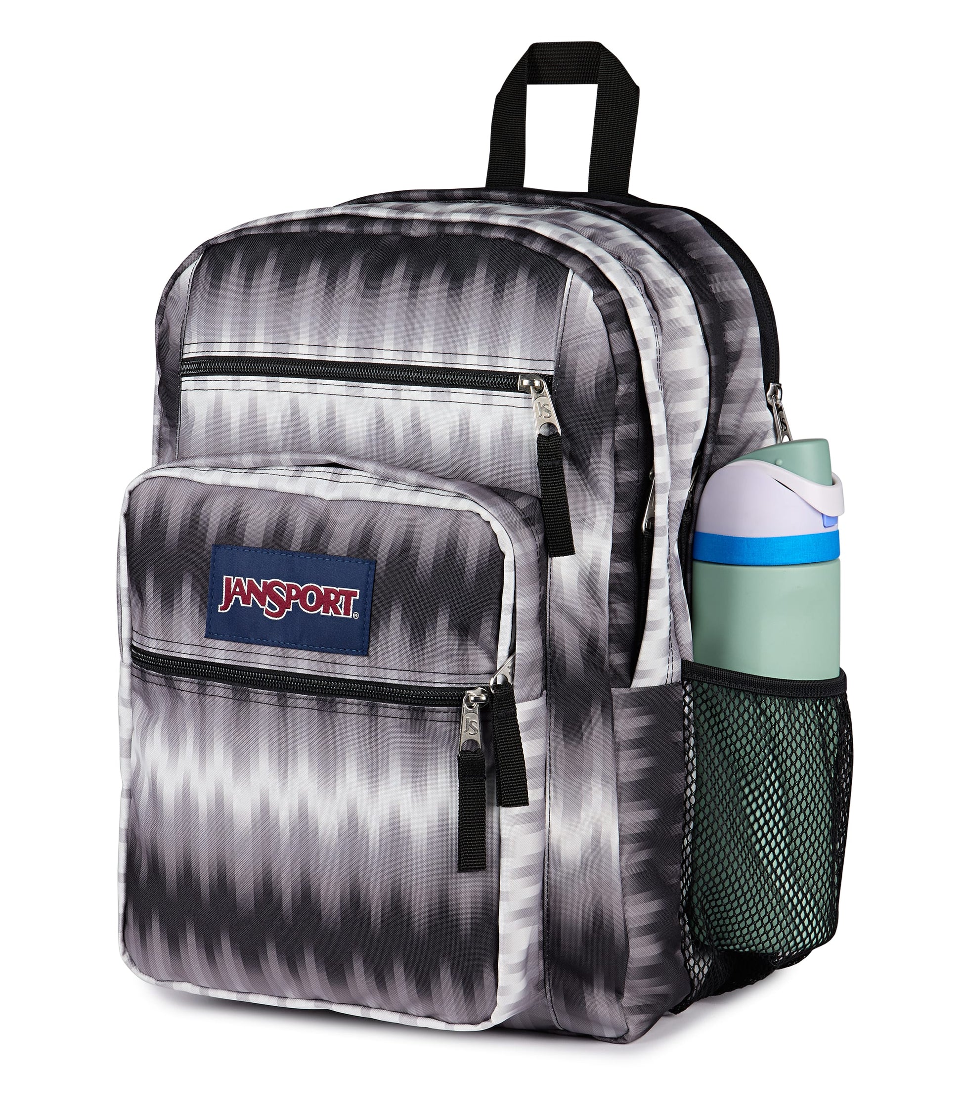 Jansport Backpacks Digi Tie Dye Black JanSport Big Student Backpack - Digi Tie Dye Black