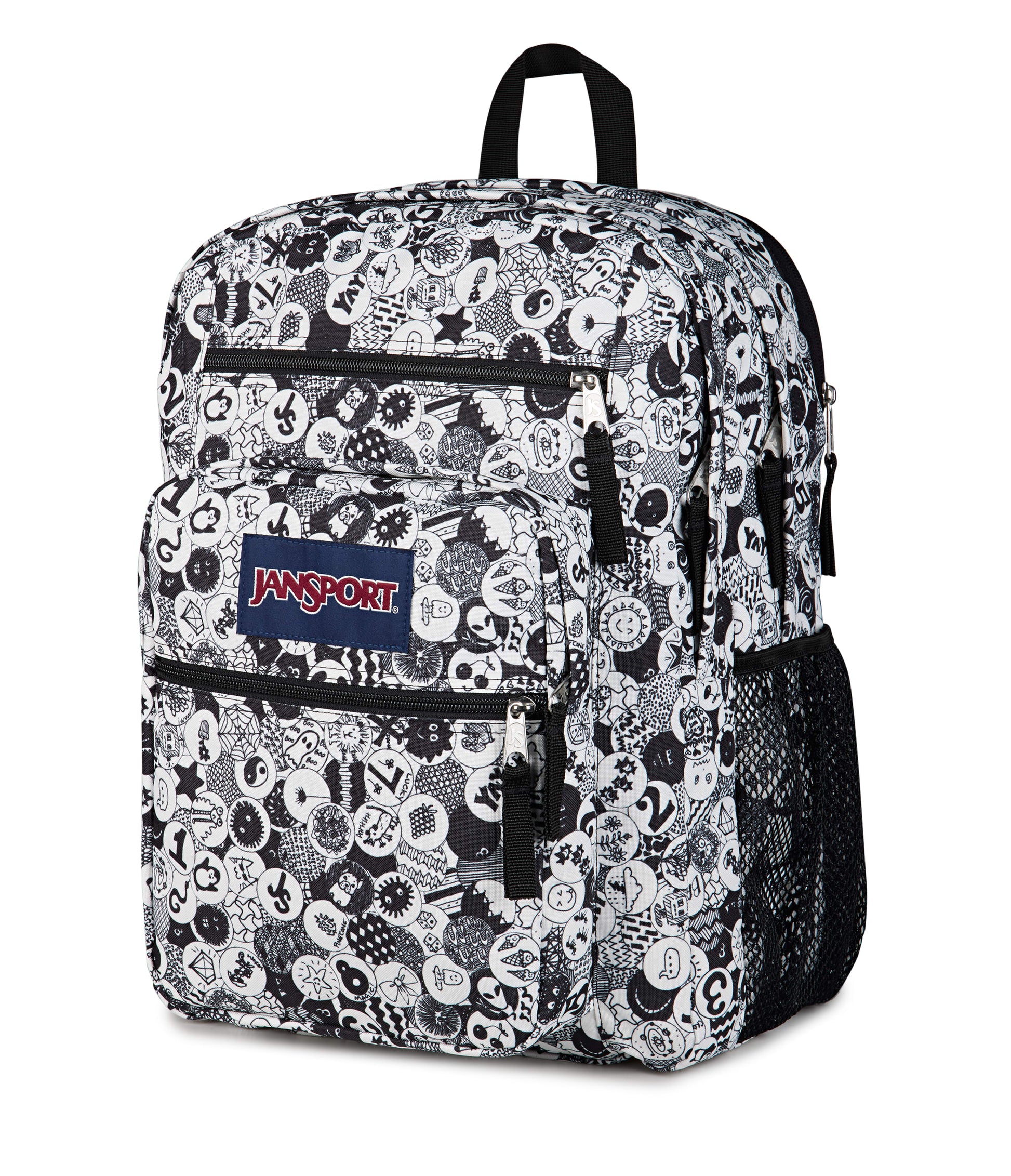 Jansport Backpacks Doodle Dots JanSport Big Student Backpack - Doodle Dots