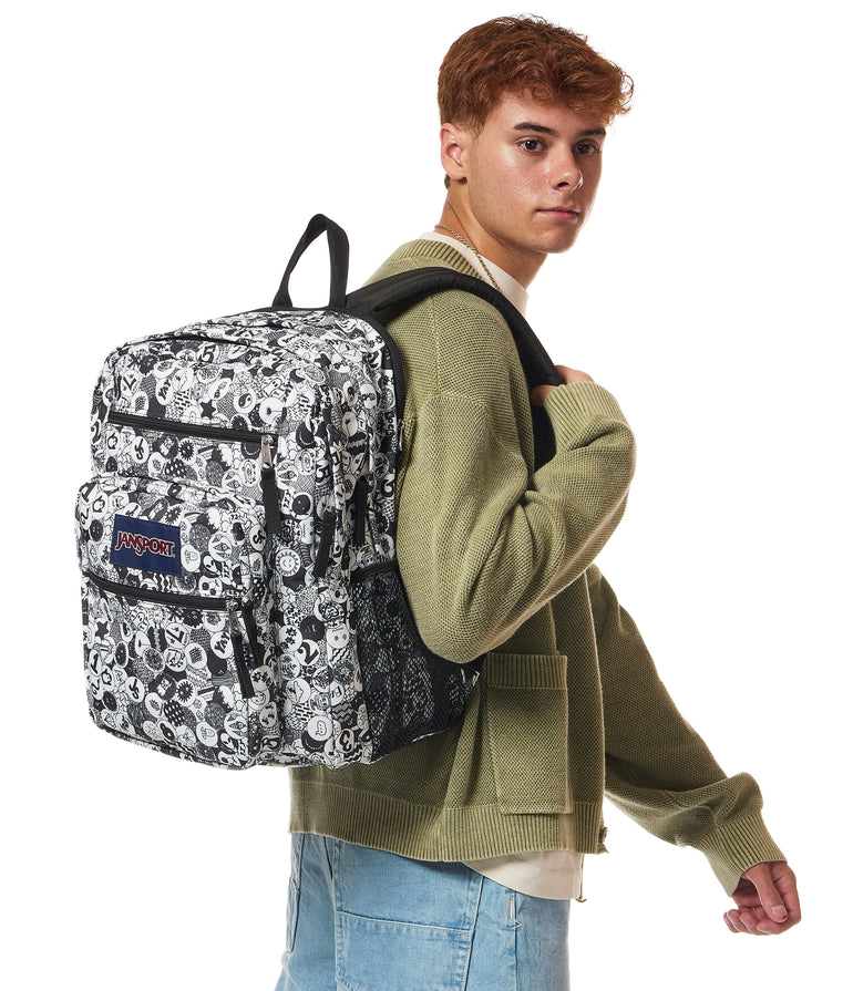 Jansport Backpacks Doodle Dots JanSport Big Student Backpack - Doodle Dots