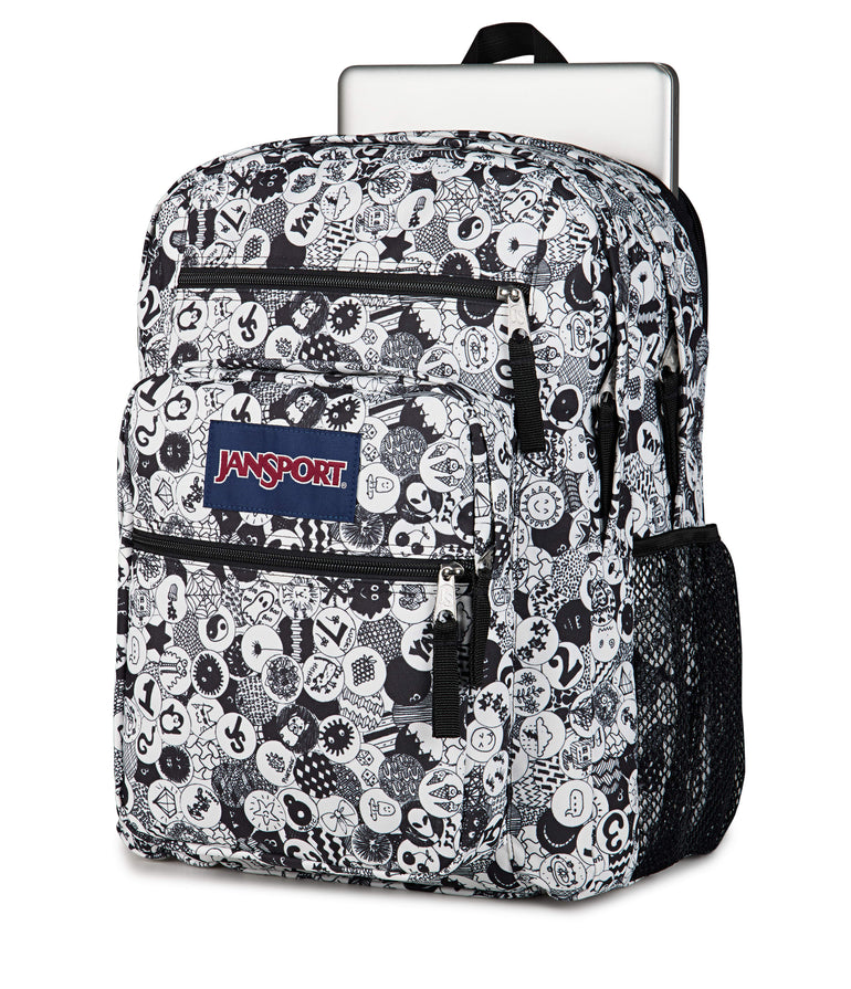 Jansport Backpacks Doodle Dots JanSport Big Student Backpack - Doodle Dots