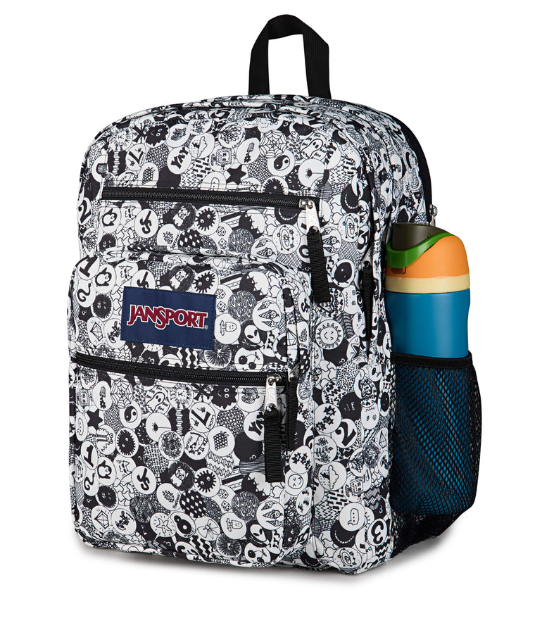 Jansport Backpacks Doodle Dots JanSport Big Student Backpack - Doodle Dots