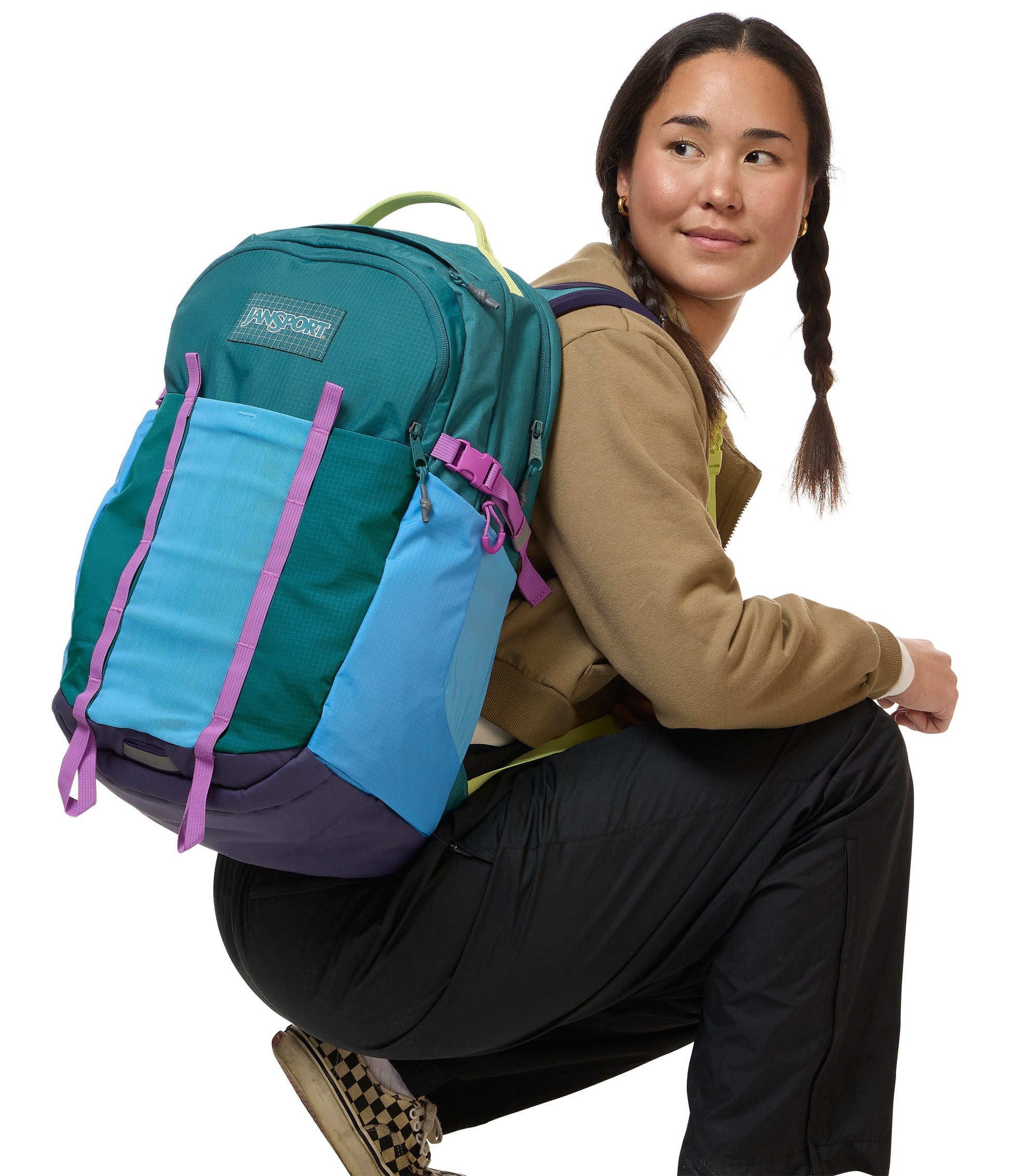 Jansport Backpacks Emerald Pool JanSport All Around Pack 34L - Emerald Pool