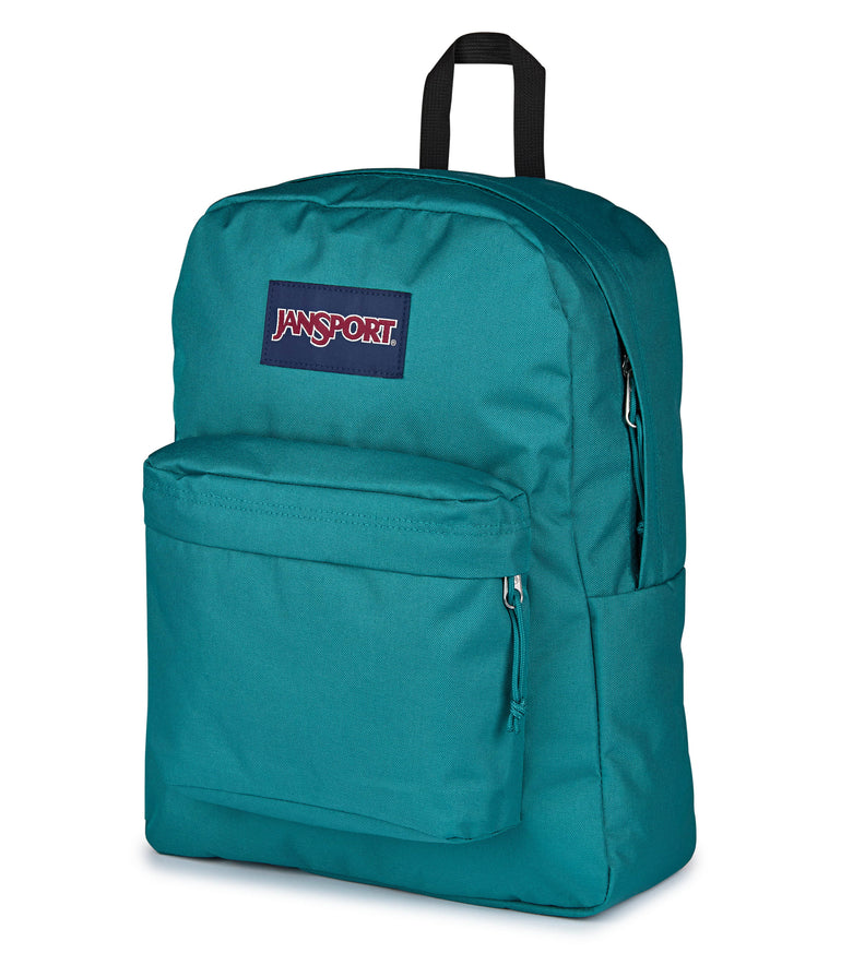 Jansport Backpacks Emerald Pool JanSport SuperBreak Plus Backpack - Emerald Pool