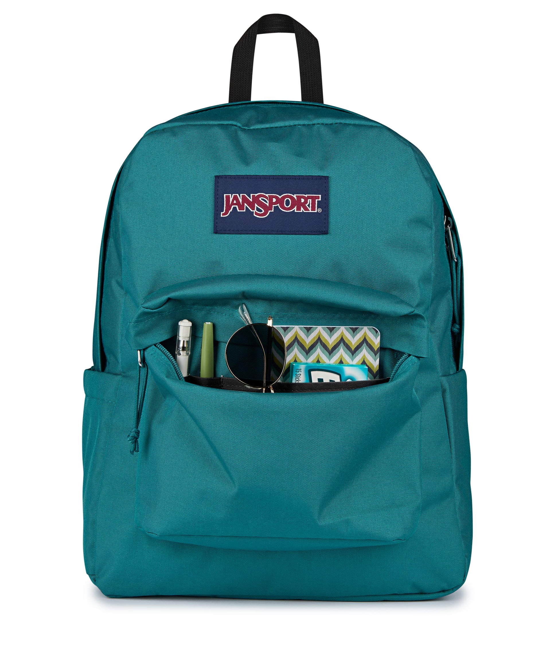 Jansport Backpacks Emerald Pool JanSport SuperBreak Plus Backpack - Emerald Pool