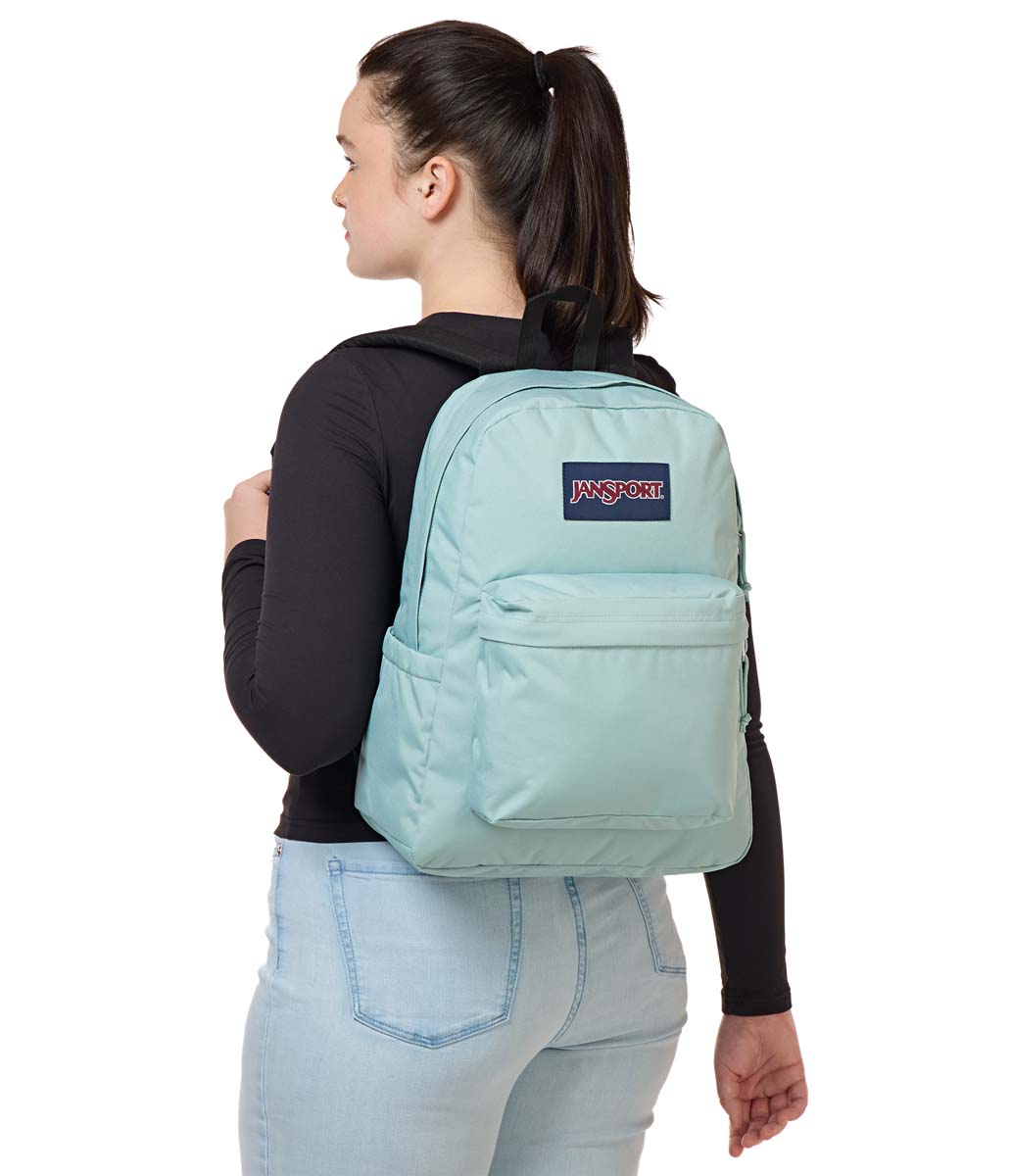 Jansport Backpacks Faded Sage JanSport SuperBreak Plus Backpack - Faded Sage