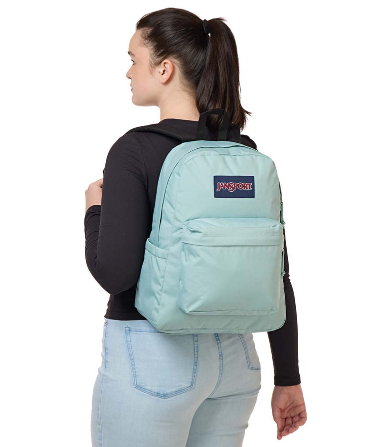 Jansport Backpacks Faded Sage JanSport SuperBreak Plus Backpack - Faded Sage