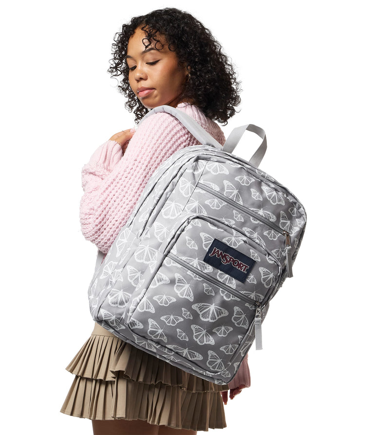 Jansport Backpacks Flutter By Grey JanSport Big Student Backpack - Flutter By Grey