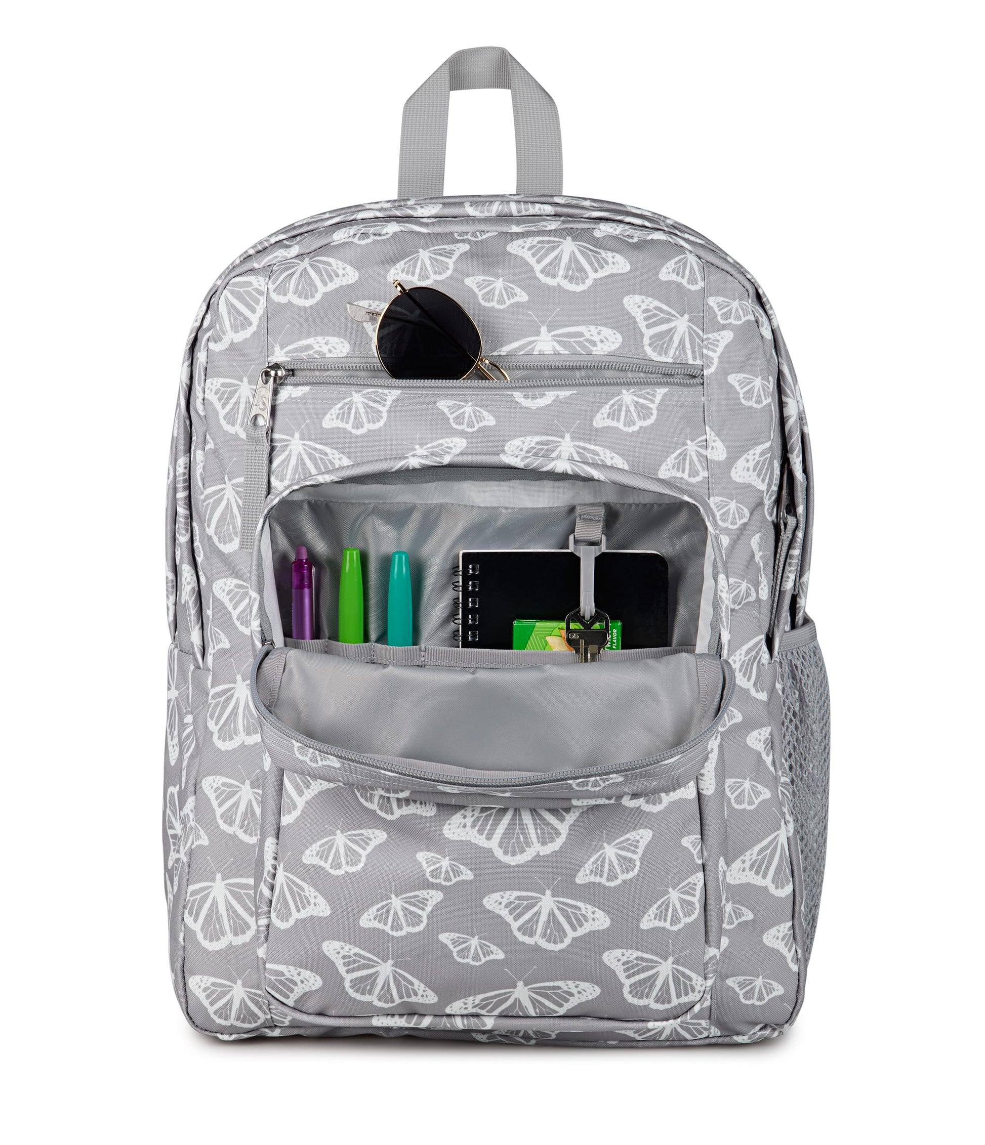 Jansport Backpacks Flutter By Grey JanSport Big Student Backpack - Flutter By Grey
