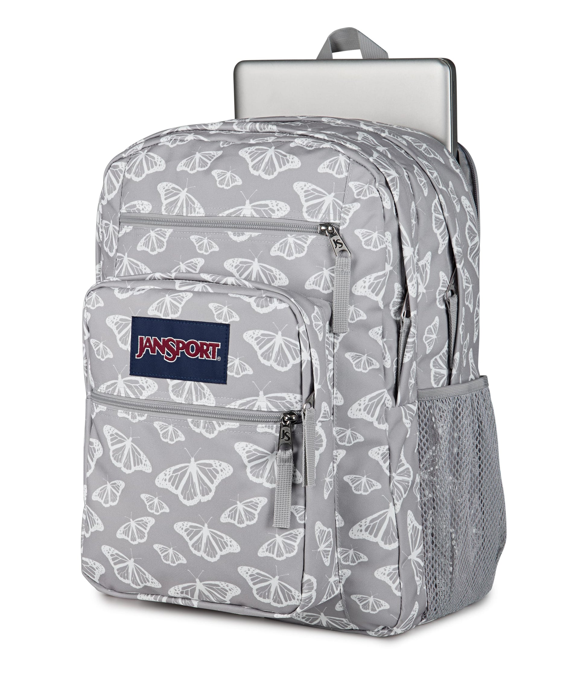 Jansport Backpacks Flutter By Grey JanSport Big Student Backpack - Flutter By Grey