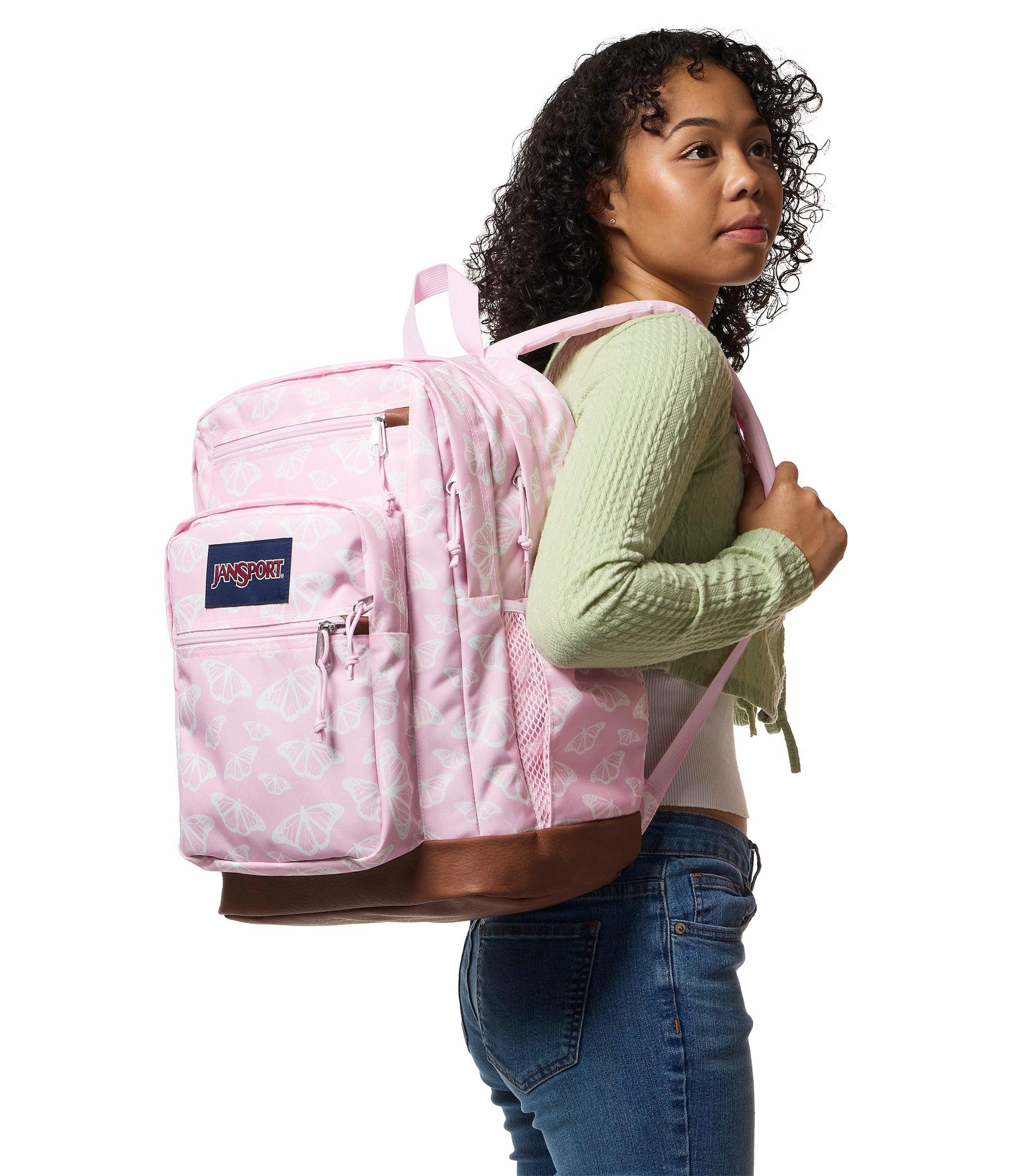 Jansport Backpacks Flutter By Pink JanSport Cool Student Backpack - Flutter By Pink