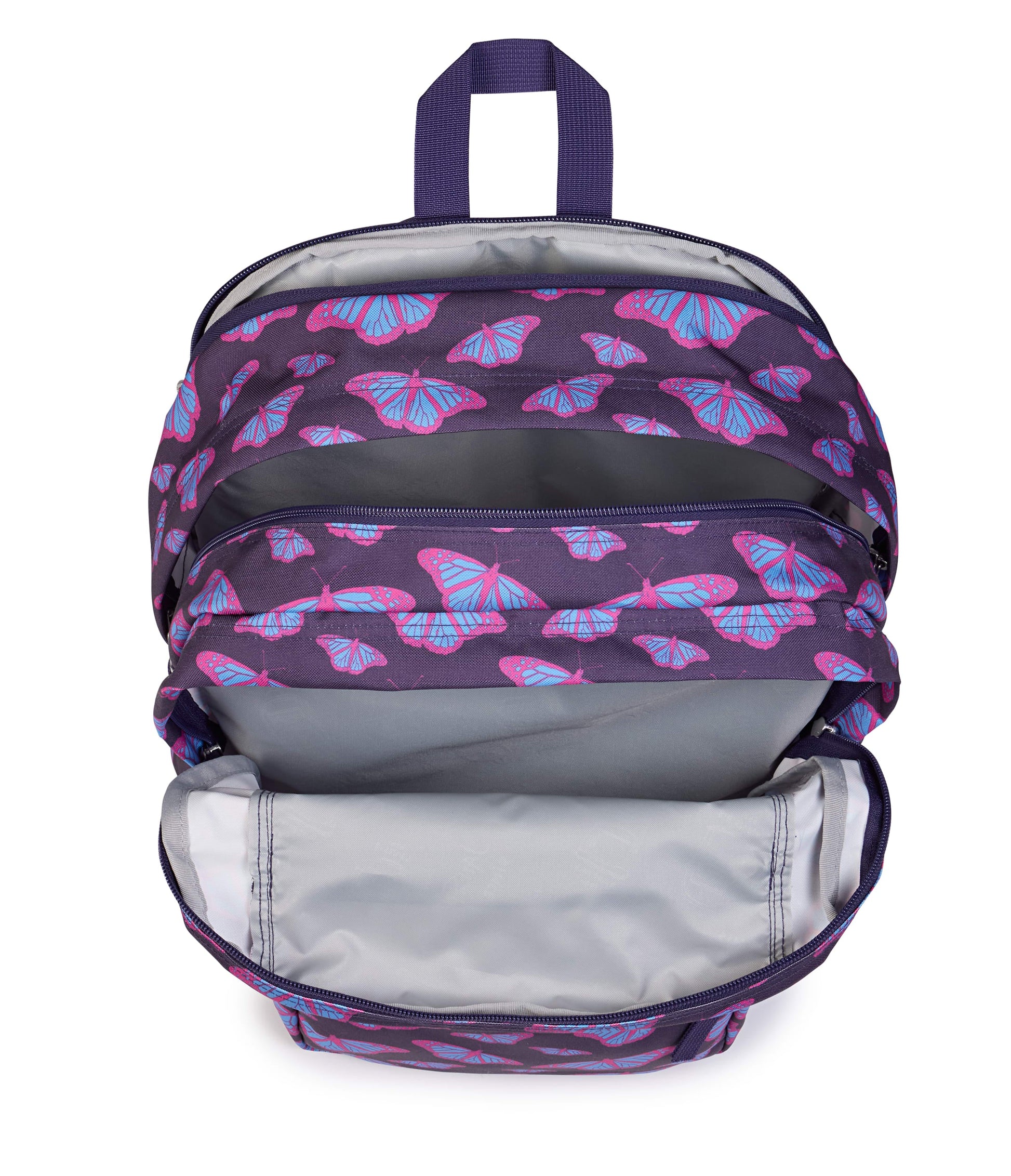 Jansport Backpacks Flutter by Purple JanSport Big Student Backpack - Flutter by Purple