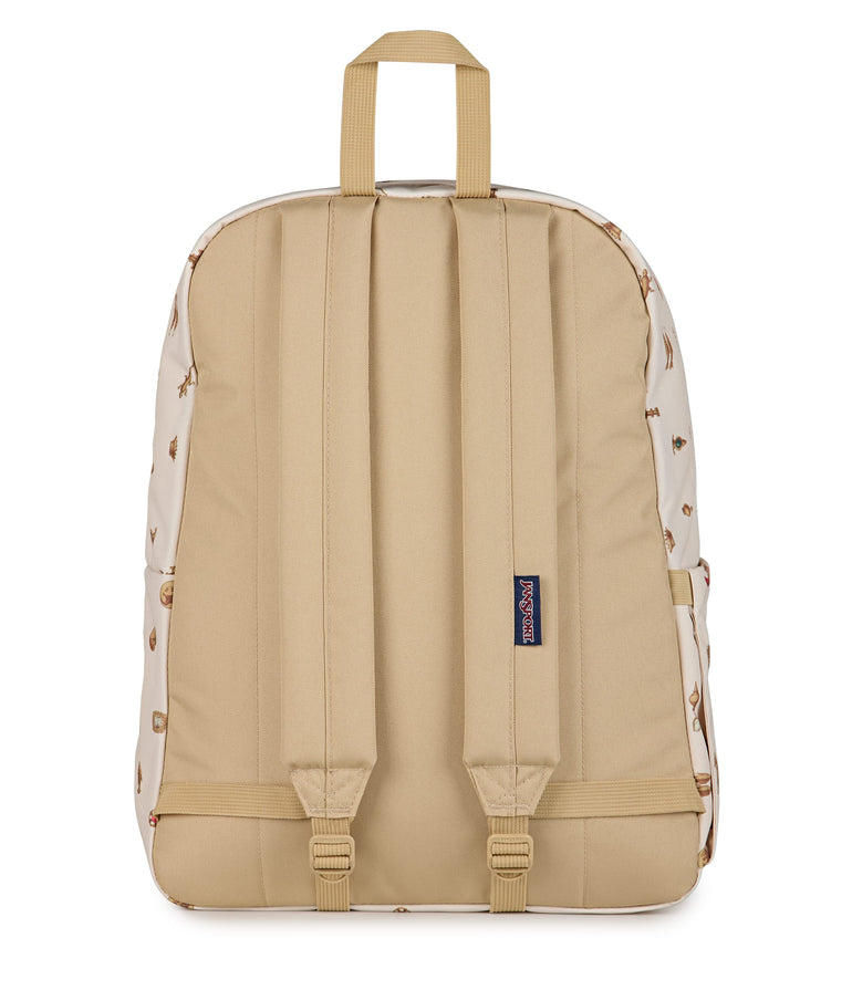 Jansport Backpacks Gilded Relics Moon Flower JanSport SuperBreak Plus Backpack - Gilded Relics Moon Flower