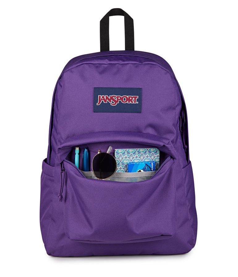 Jansport Backpacks Grape Jelly JanSport SuperBreak Plus Backpack - Grape Jelly