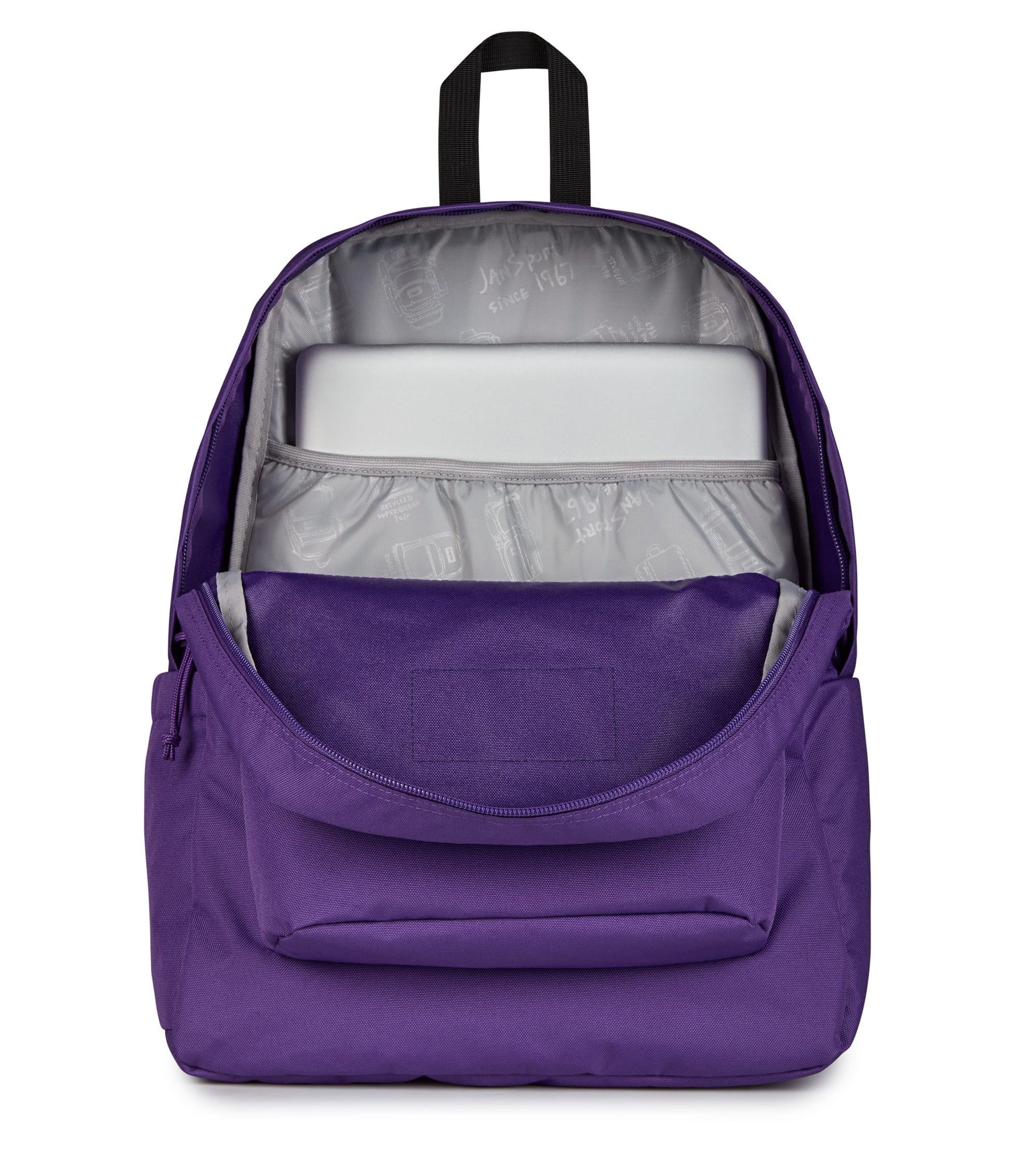 Jansport Backpacks Grape Jelly JanSport SuperBreak Plus Backpack - Grape Jelly