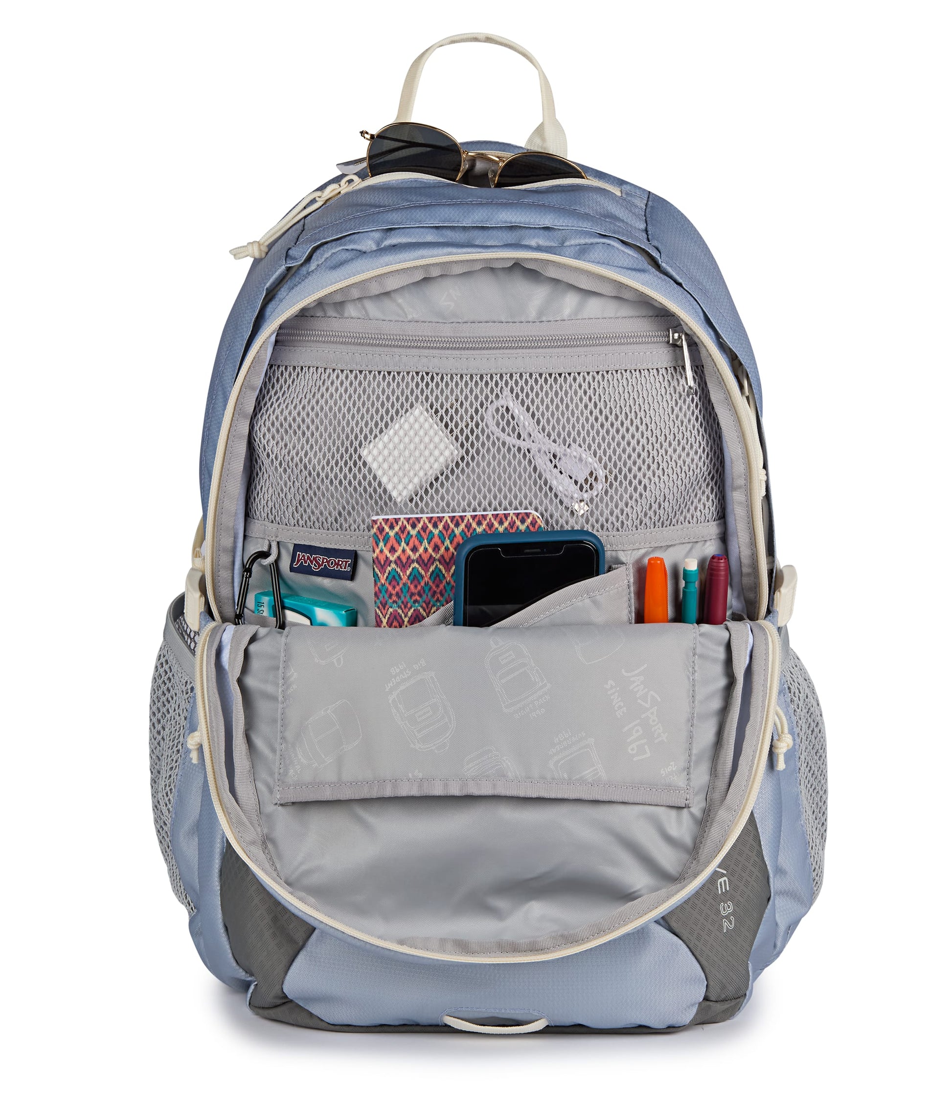 Jansport Backpacks Grounded Grey JanSport Agave Backpack - Grounded Grey