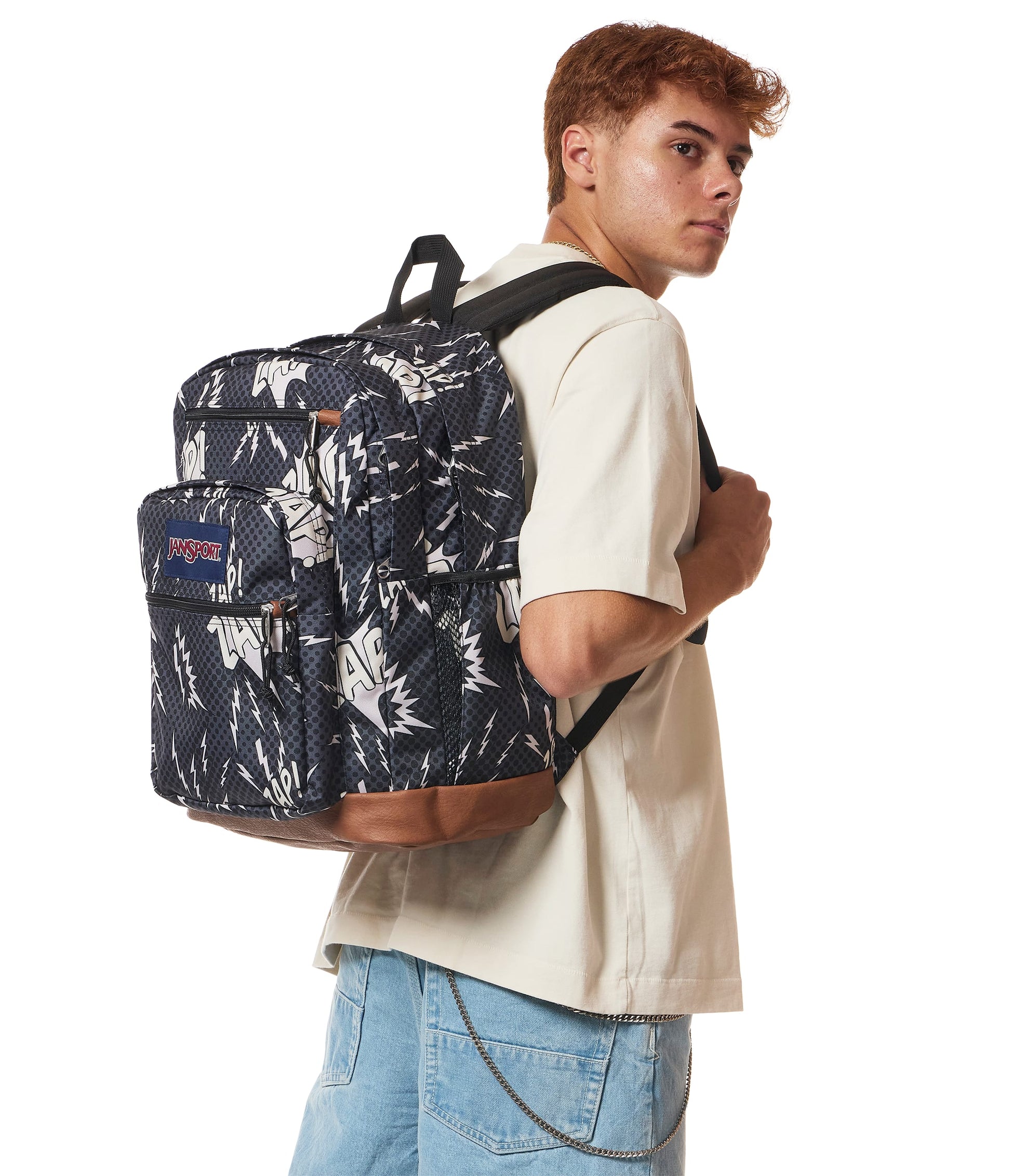 Jansport Backpacks High Voltage Black JanSport Cool Student Backpack - High Voltage Black