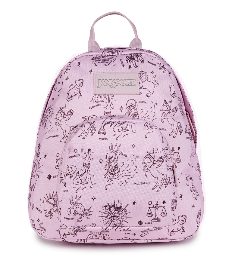 Jansport Backpacks Horoscope Horizons Pink Ice JanSport Half Pint Mini Backpack - Horoscope Horizons Pink Ice