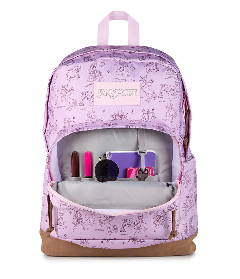 Jansport Backpacks Horoscope Horizons Pink Ice JanSport Right Pack Backpack - Horoscope Horizons Pink Ice