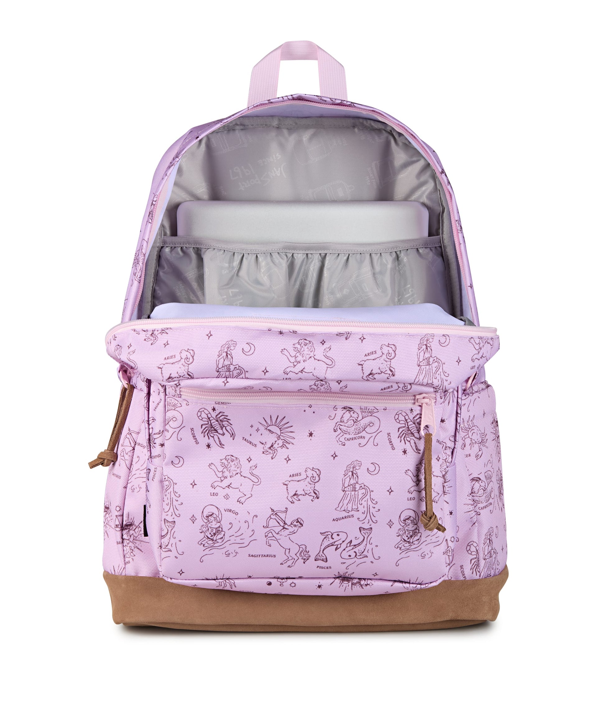 Jansport Backpacks Horoscope Horizons Pink Ice JanSport Right Pack Backpack - Horoscope Horizons Pink Ice