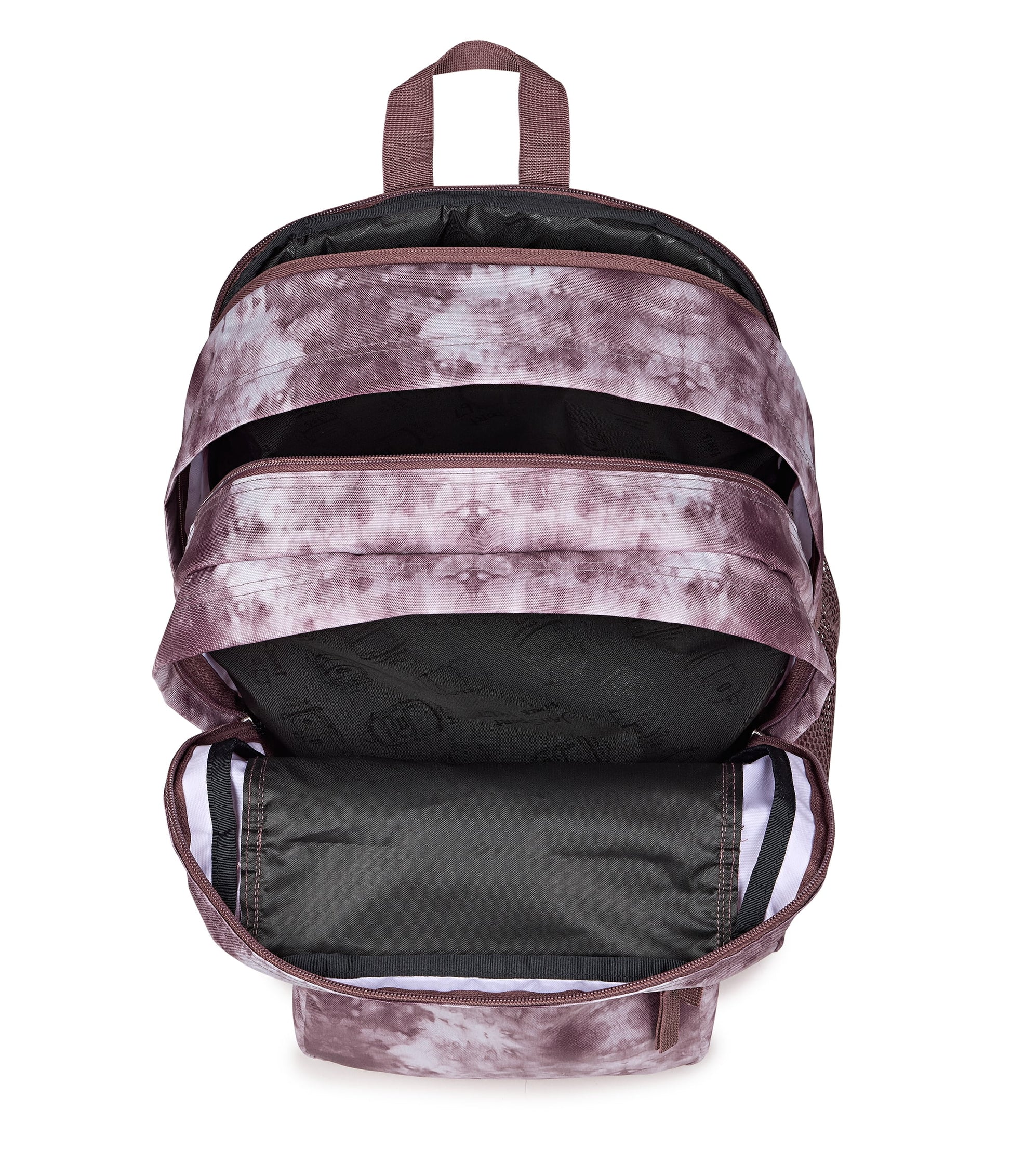Jansport Backpacks Ice Dyed Mahogany Haze JanSport Big Student Backpack - Ice Dyed Mahogany Haze