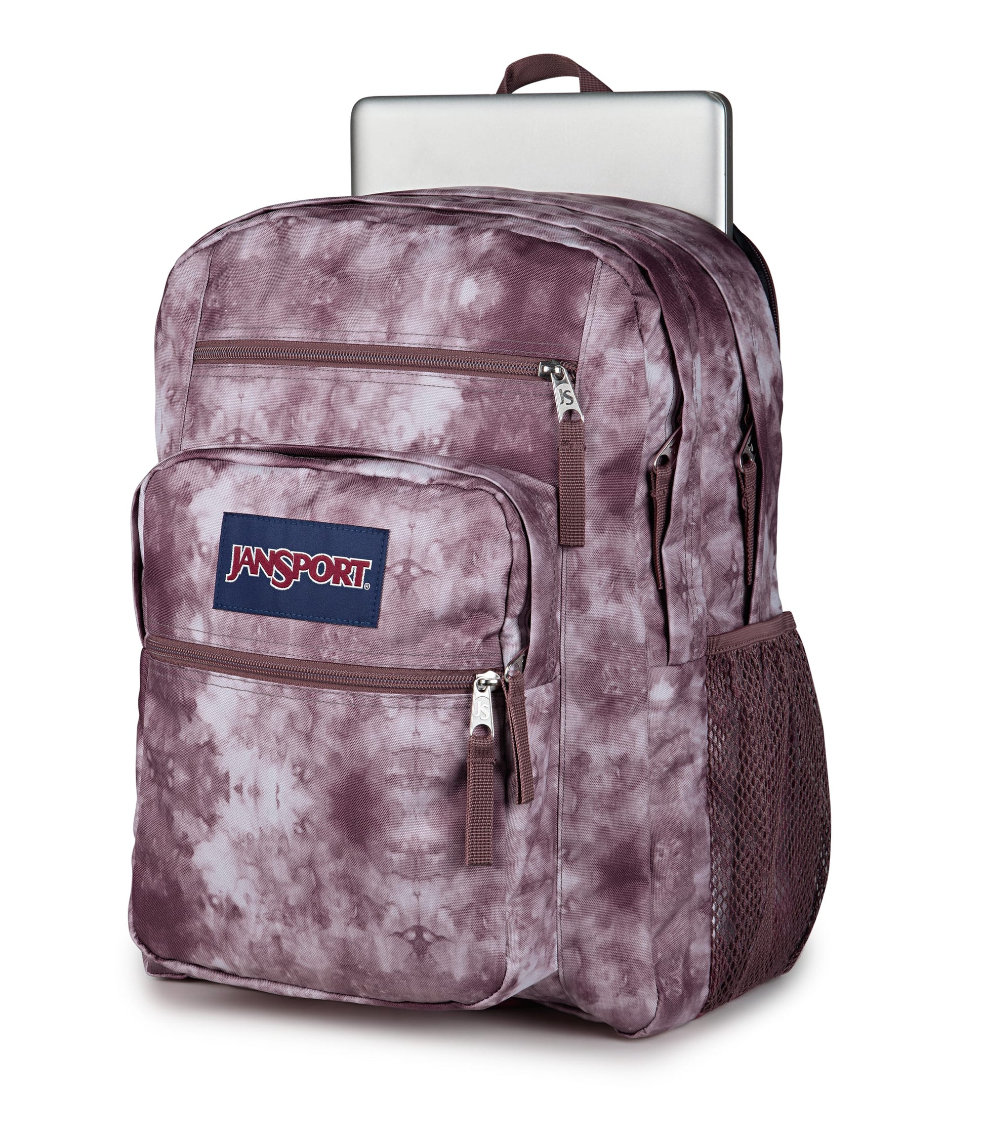 Jansport Backpacks Ice Dyed Mahogany Haze JanSport Big Student Backpack - Ice Dyed Mahogany Haze