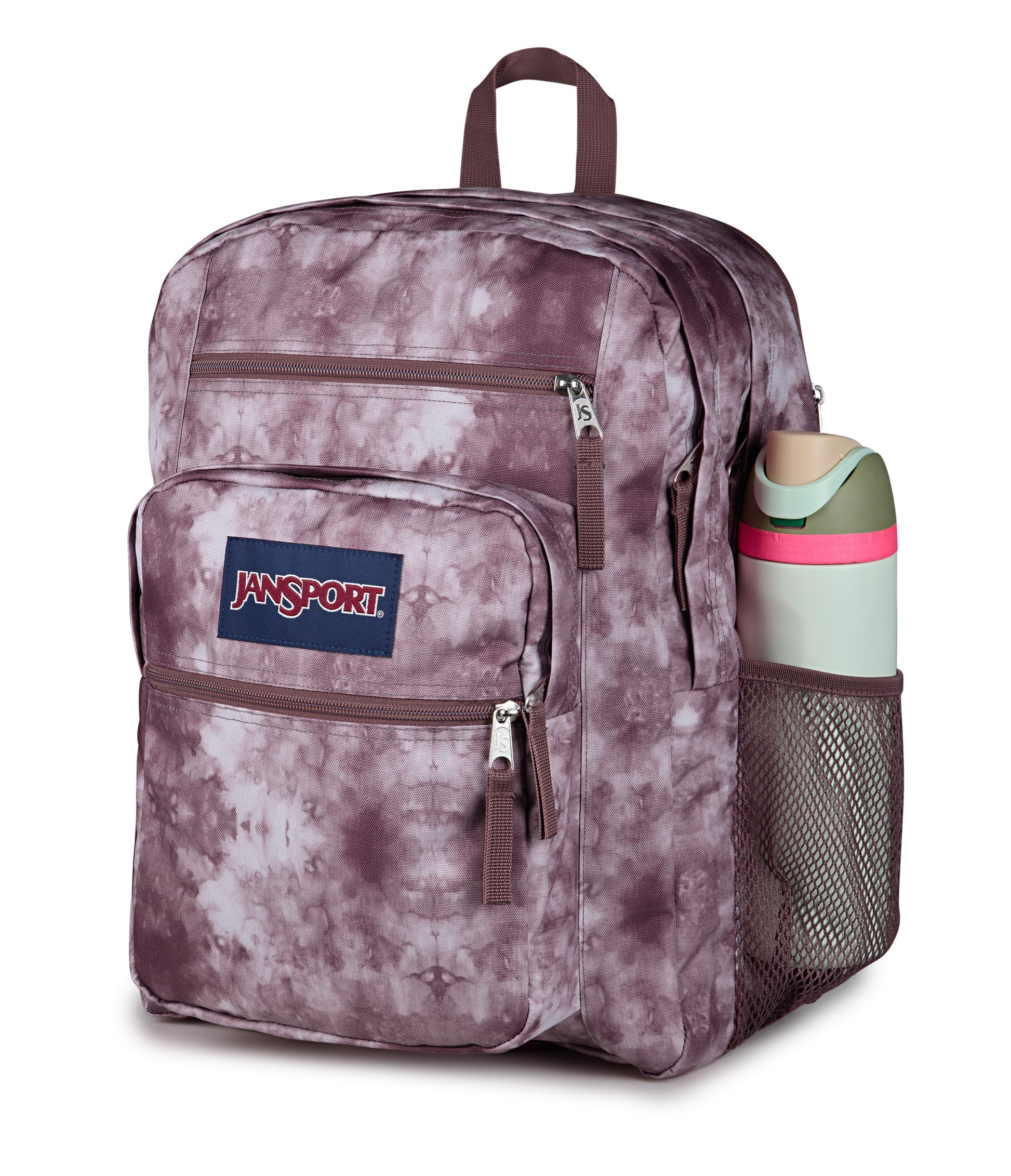 Jansport Backpacks Ice Dyed Mahogany Haze JanSport Big Student Backpack - Ice Dyed Mahogany Haze