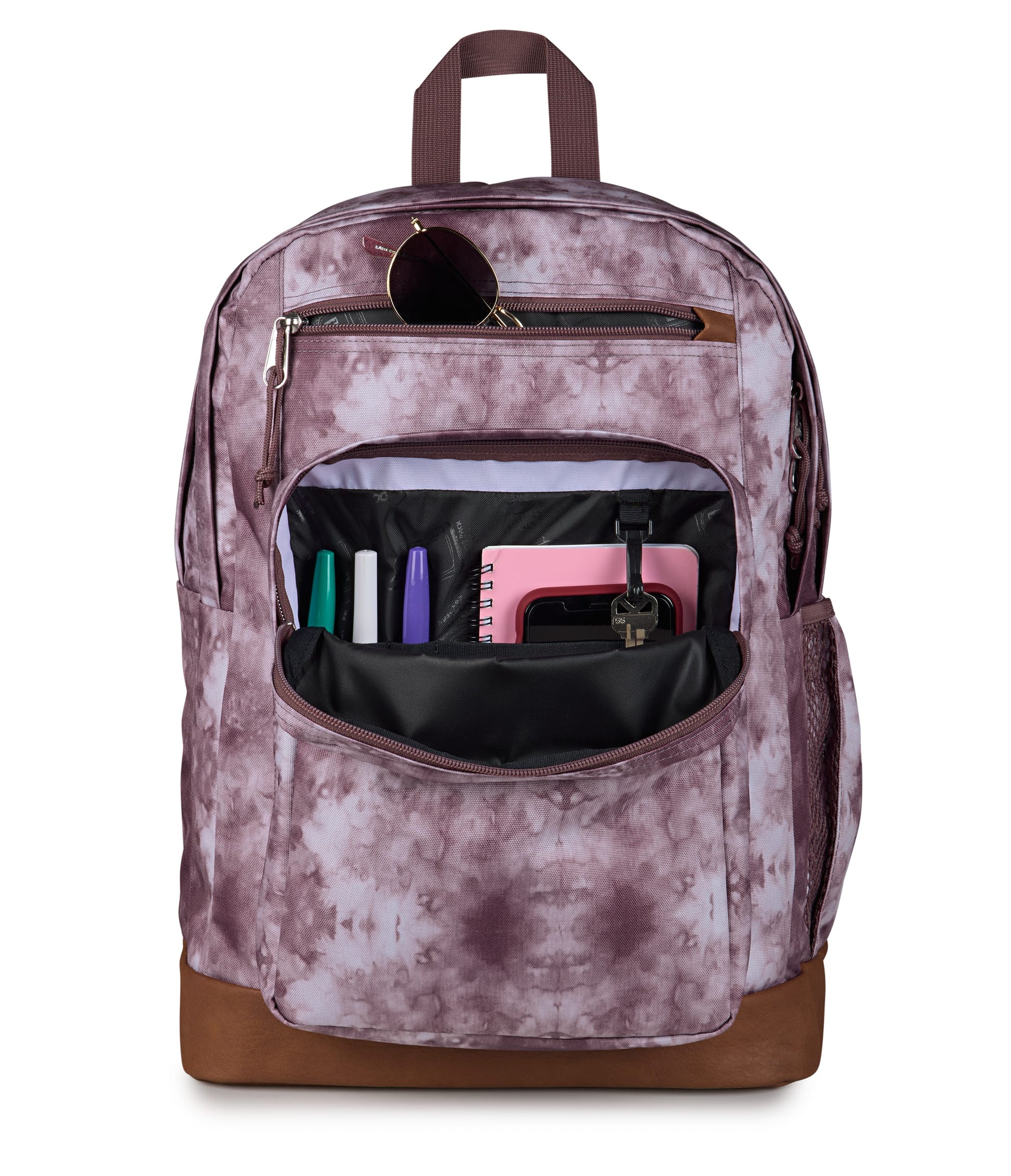 Jansport Backpacks Ice Dyed Mahogany Haze JanSport Cool Student Backpack - Ice Dyed Mahogany Haze