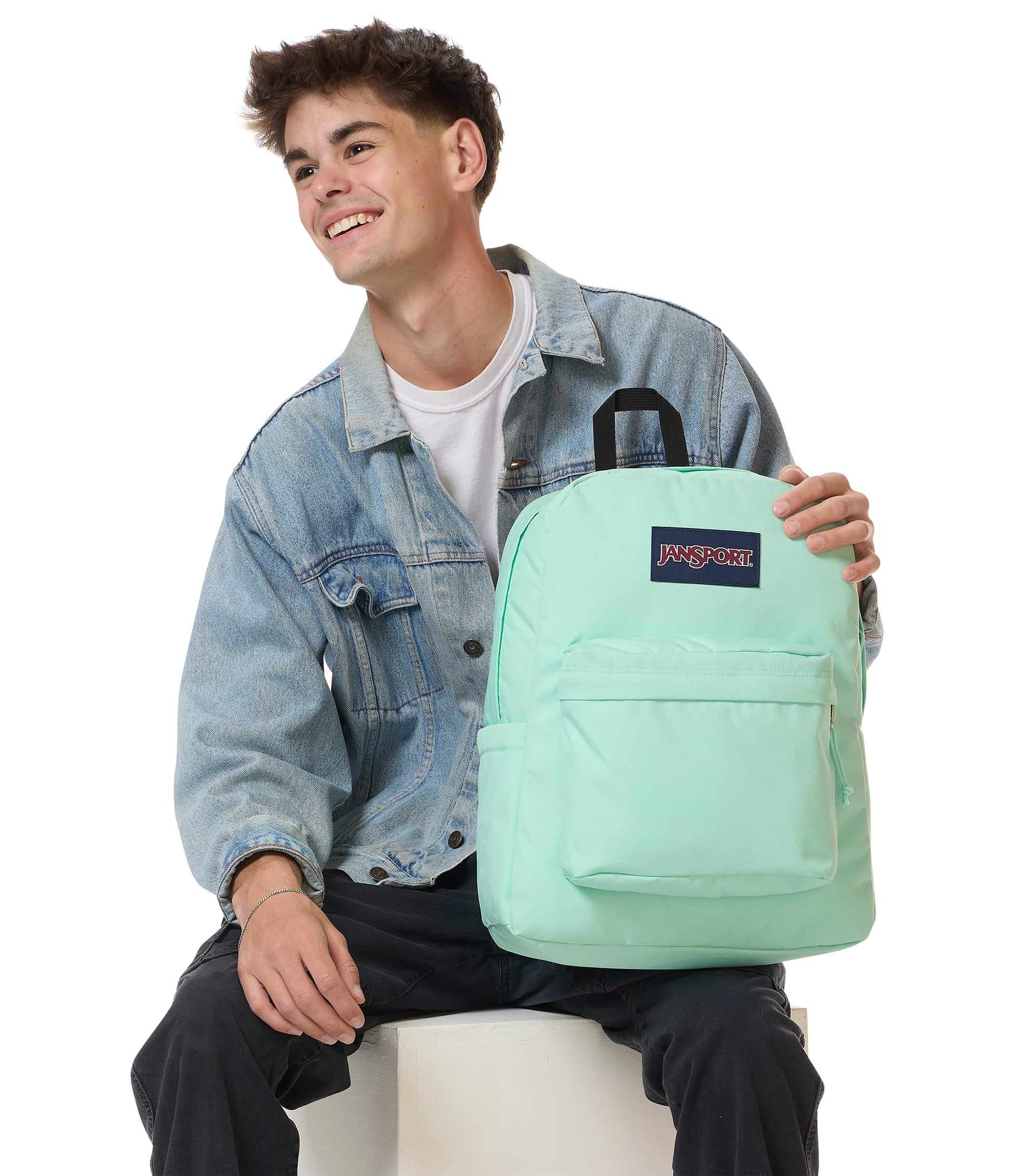 Jansport Backpacks Magic Mint JanSport SuperBreak Plus Backpack - Magic Mint