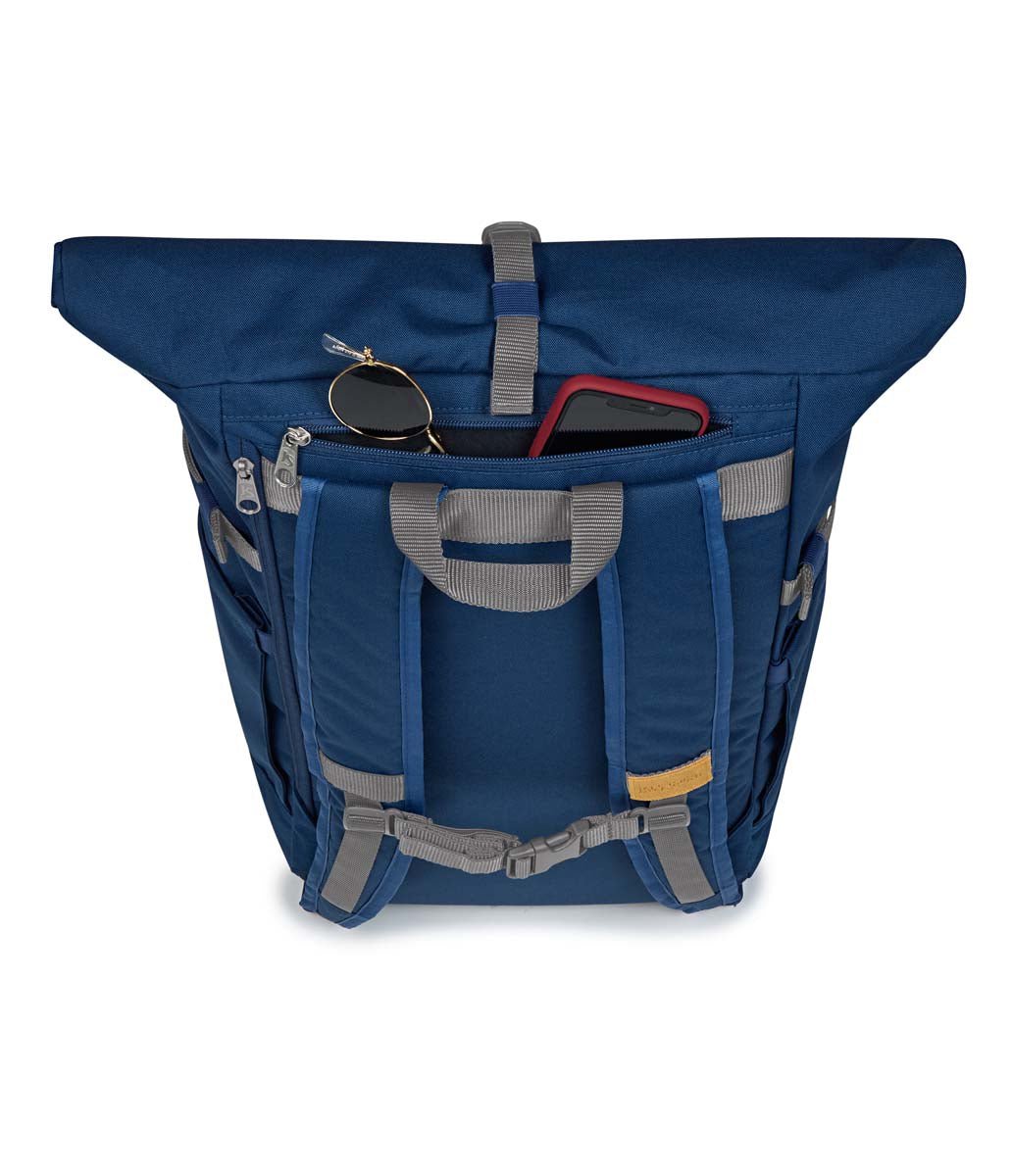 Jansport Backpacks Navy JanSport Hatchet Rolltop - Navy