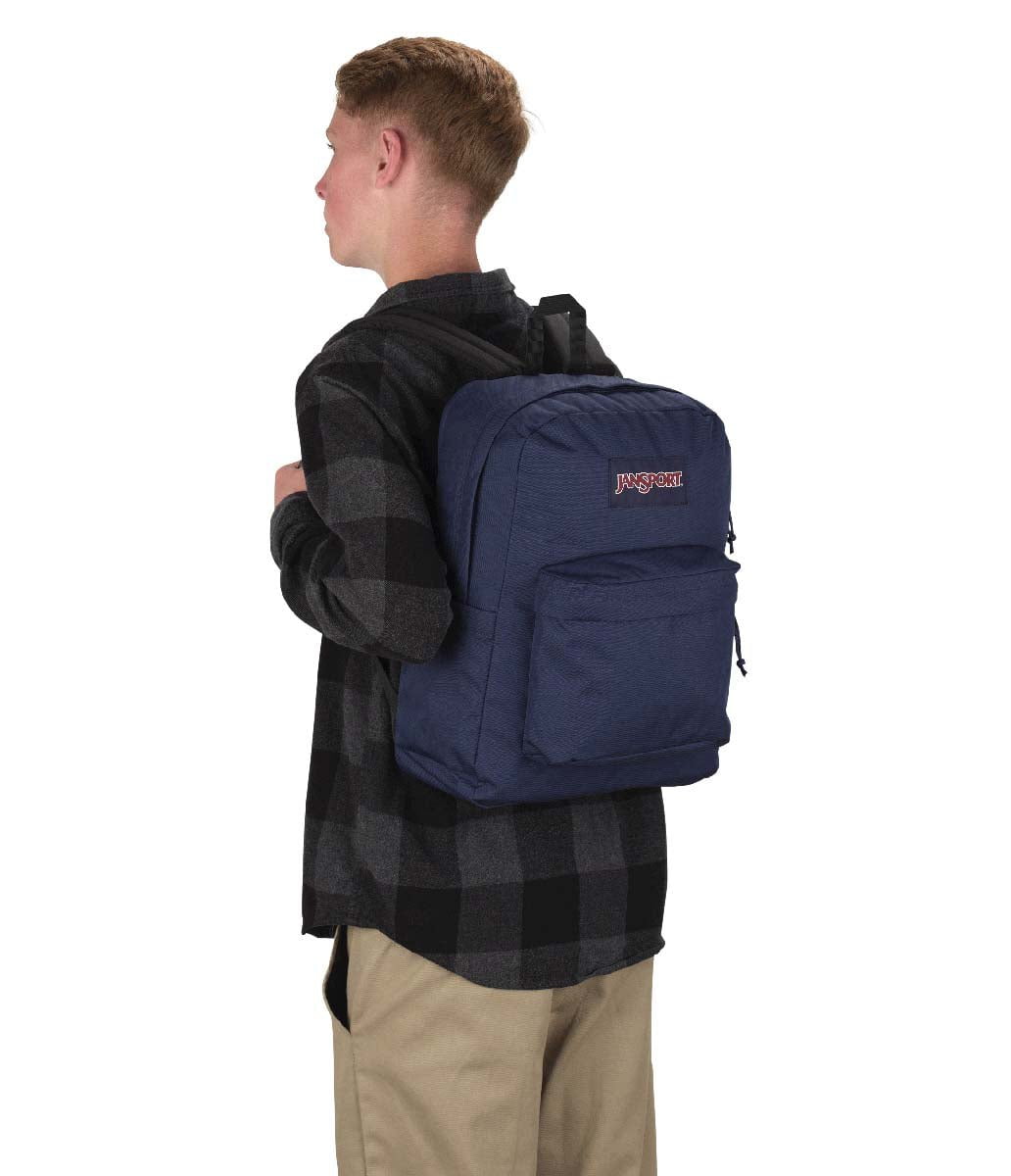Jansport Backpacks Navy JanSport SuperBreak Plus Backpack - Navy