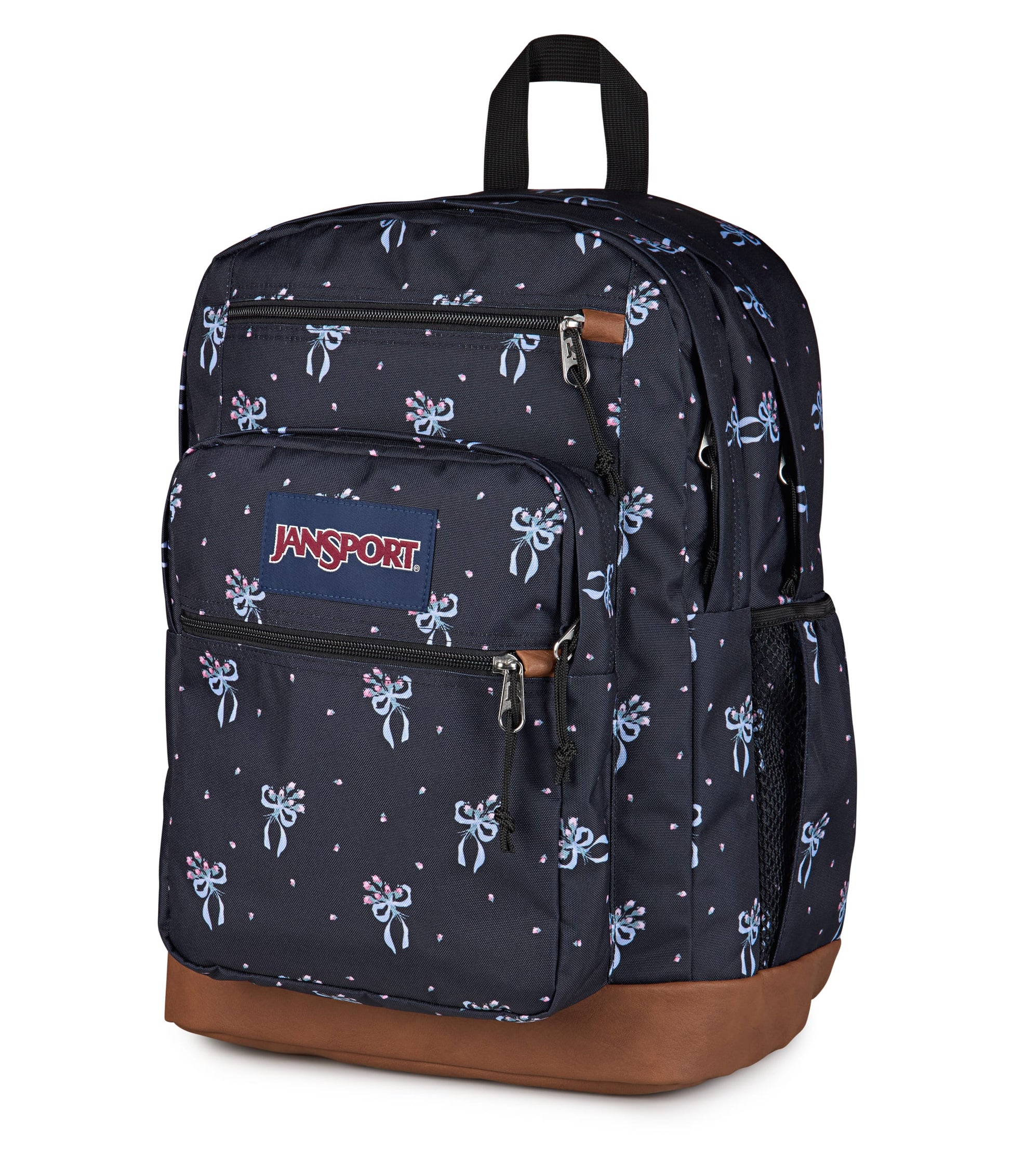 Jansport Backpacks Pastel Petal Black JanSport Cool Student Backpack - Pastel Petals Black
