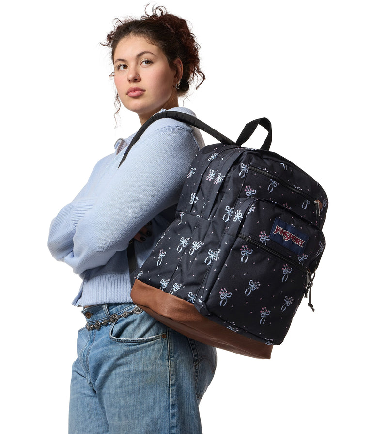 Jansport Backpacks Pastel Petal Black JanSport Cool Student Backpack - Pastel Petals Black