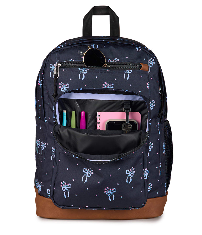 Jansport Backpacks Pastel Petal Black JanSport Cool Student Backpack - Pastel Petals Black