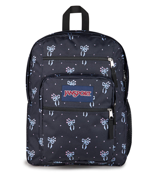 Jansport Backpacks Pastel Petals Black JanSport Big Student Backpack - Pastel Petals Black