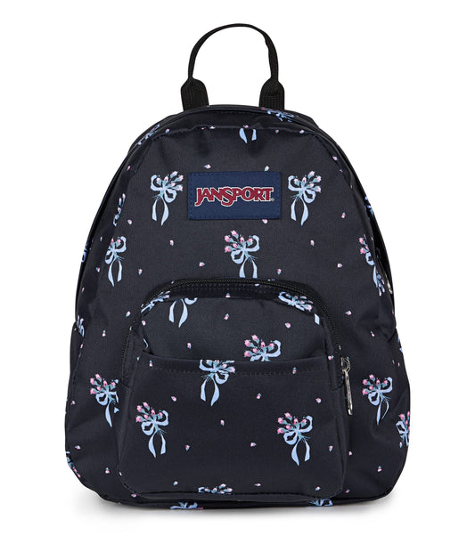 Jansport Backpacks Pastel Petals Black JanSport Half Pint Mini Backpack - Pastel Petals Black