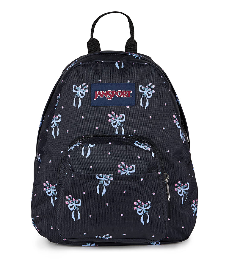 Jansport Backpacks Pastel Petals Black JanSport Half Pint Mini Backpack - Pastel Petals Black