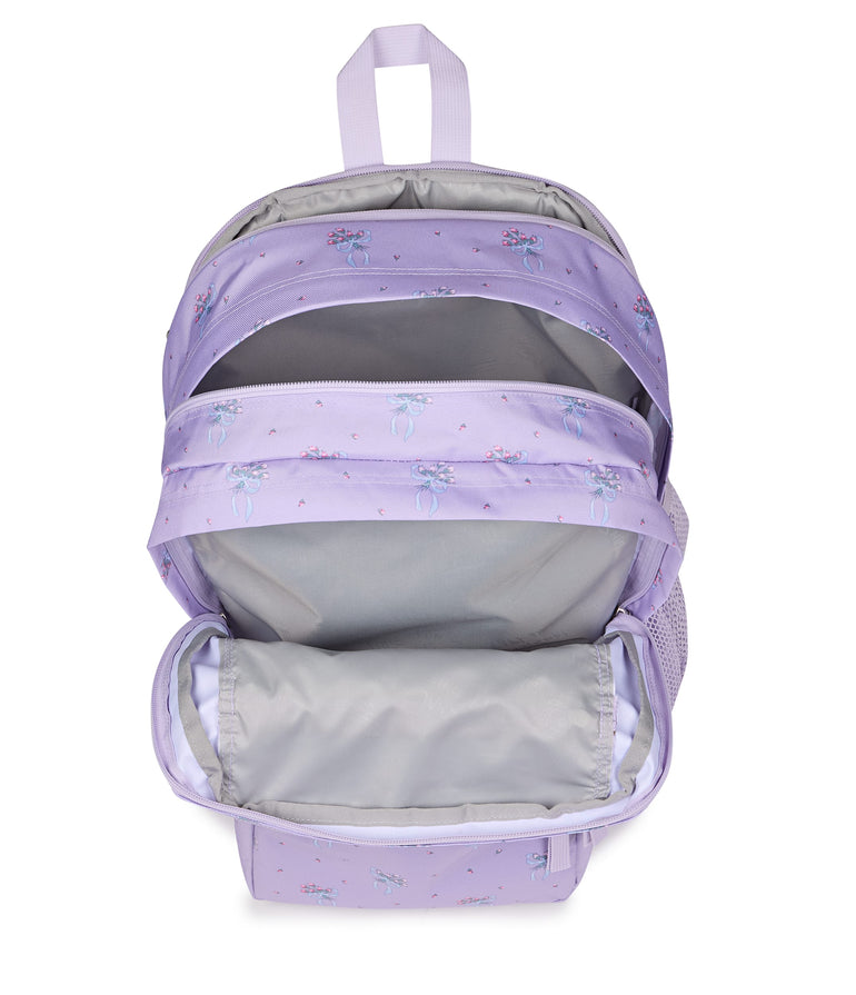 Jansport Backpacks Pastel Petals Lilac JanSport Big Student Backpack - Pastel Petals Lilac