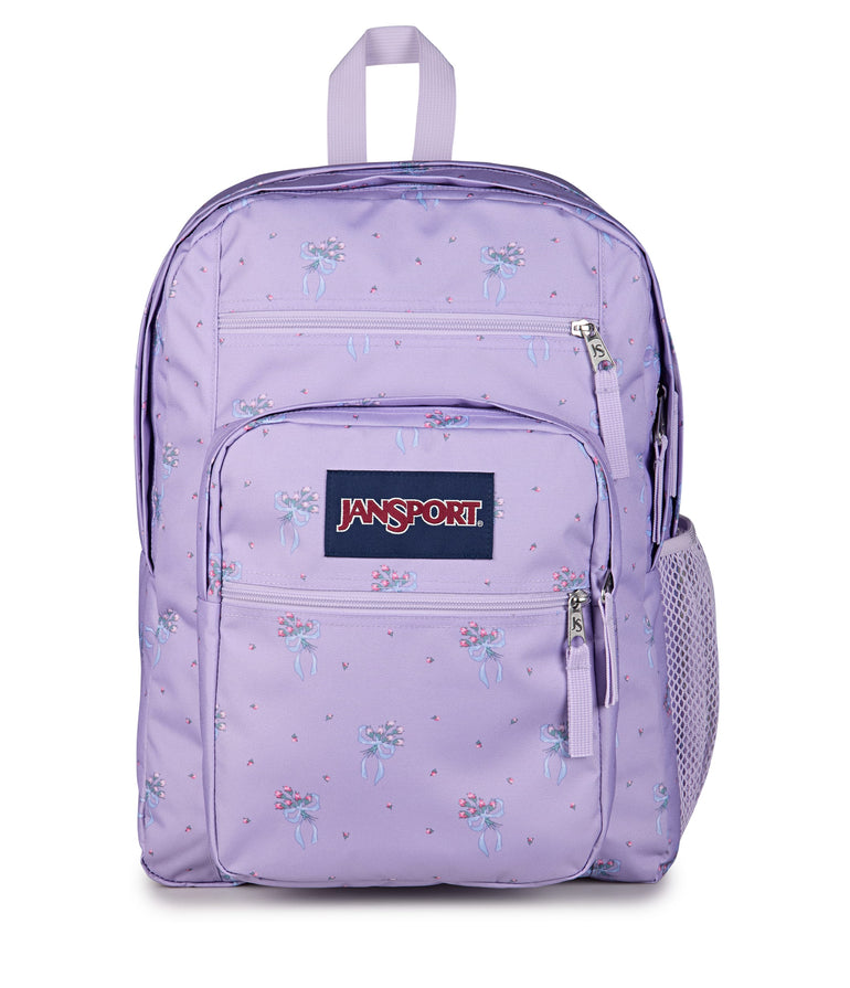 Jansport Backpacks Pastel Petals Lilac JanSport Big Student Backpack - Pastel Petals Lilac