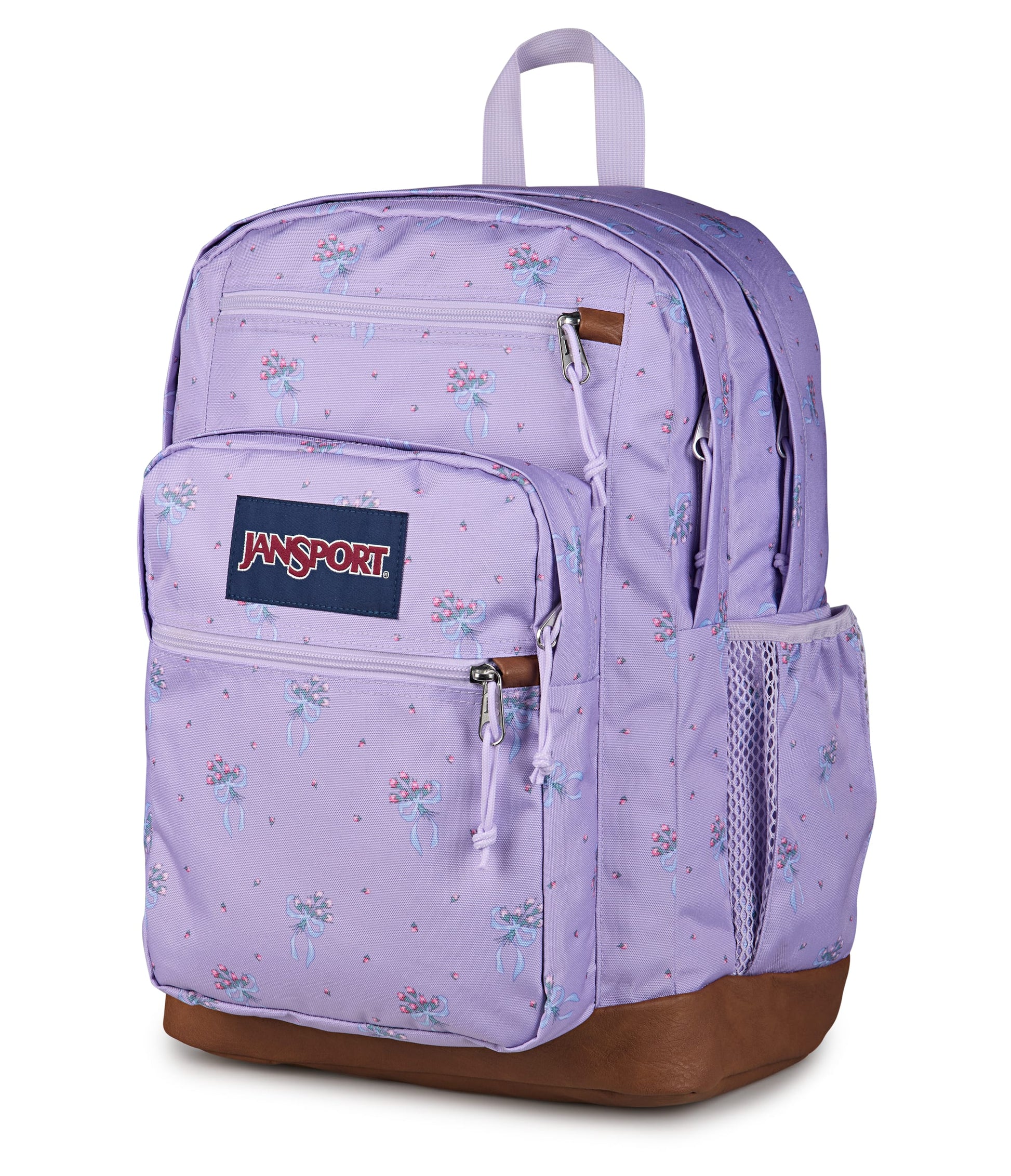 Jansport Backpacks Pastel Petals Lilac JanSport Cool Student Backpack - Pastel Petals Lilac