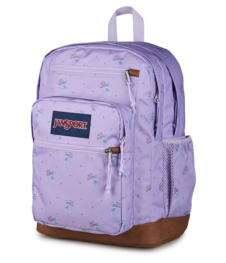 Jansport Backpacks Pastel Petals Lilac JanSport Cool Student Backpack - Pastel Petals Lilac