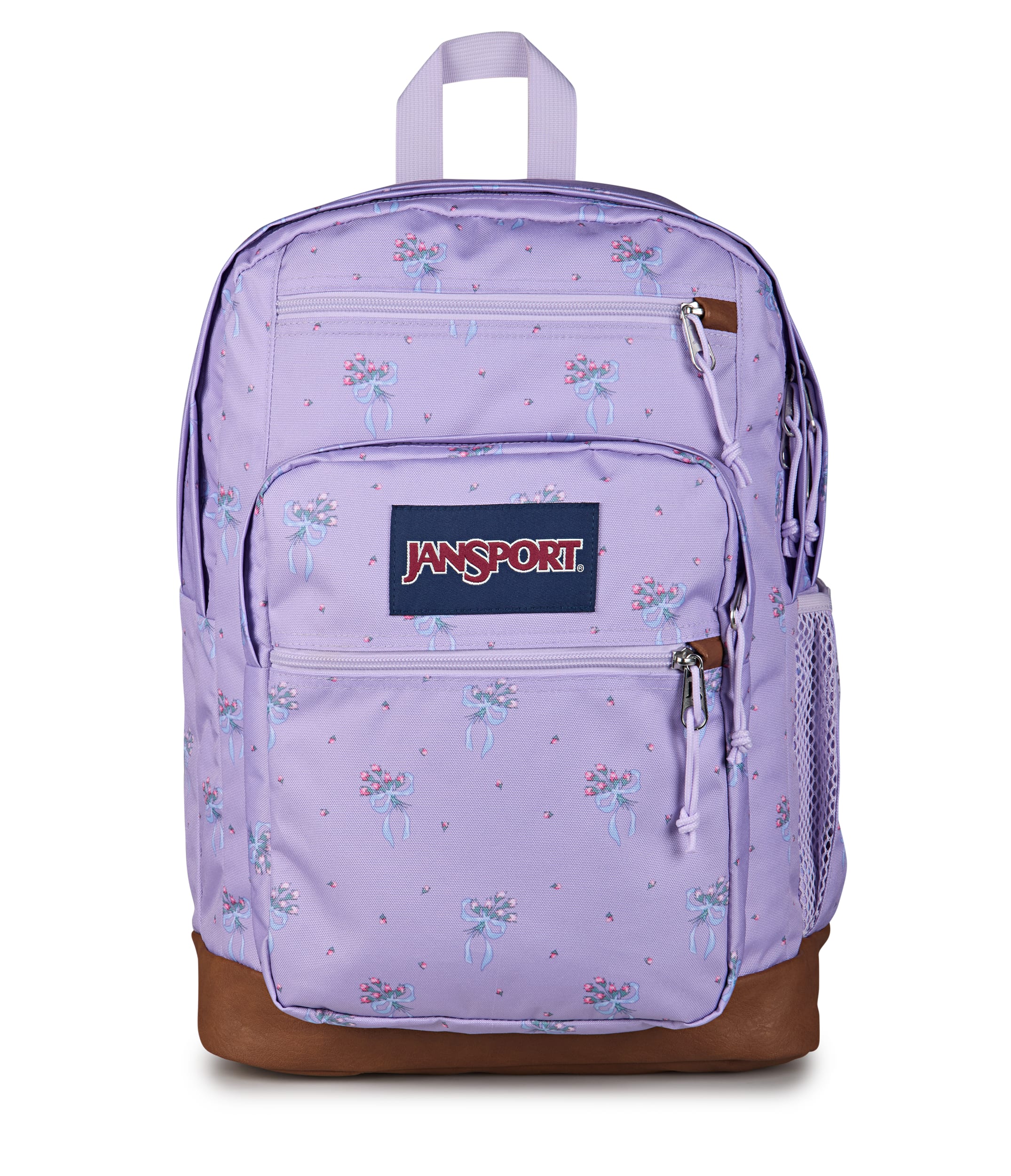 Jansport Backpacks Pastel Petals Lilac JanSport Cool Student Backpack - Pastel Petals Lilac