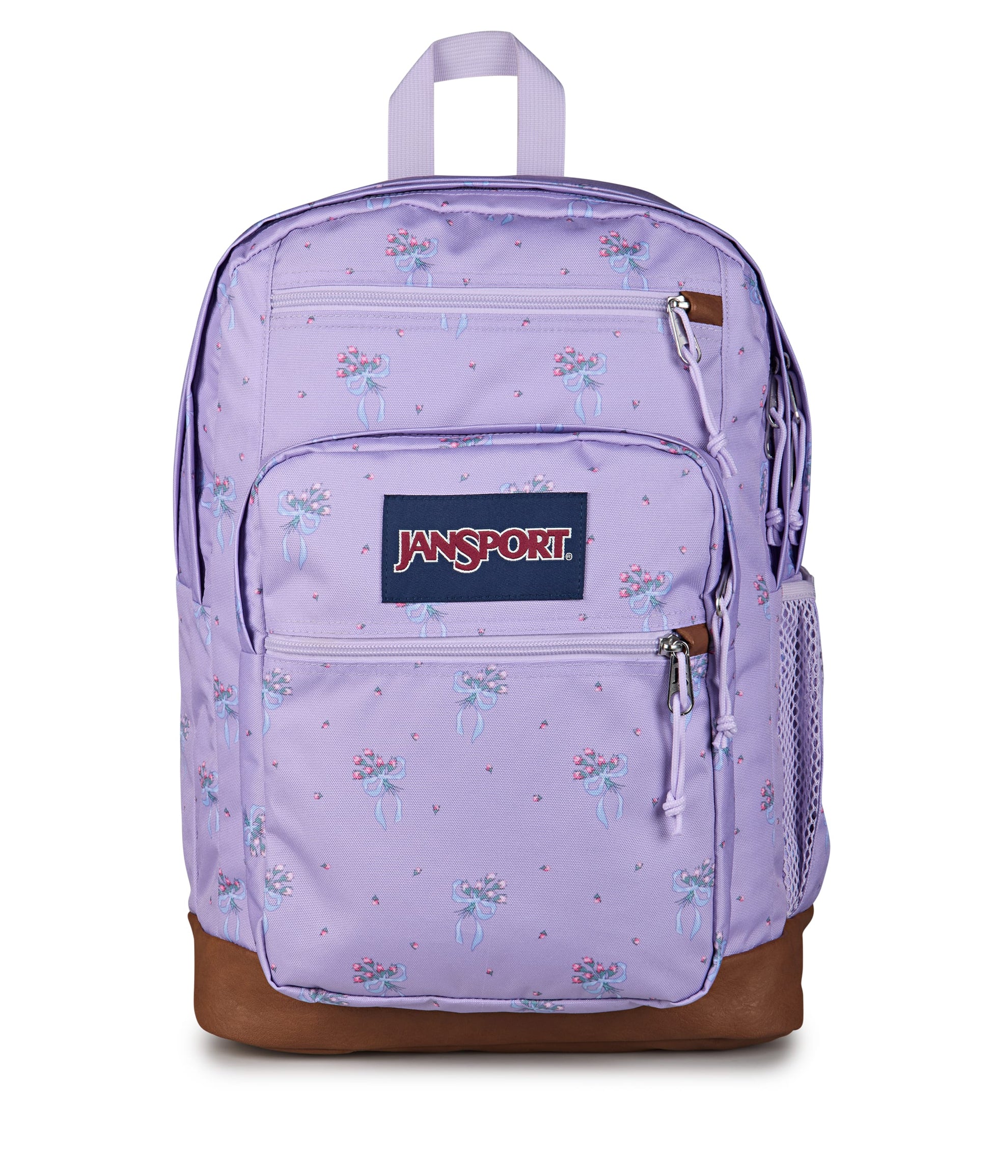 Jansport Backpacks Pastel Petals Lilac JanSport Cool Student Backpack - Pastel Petals Lilac