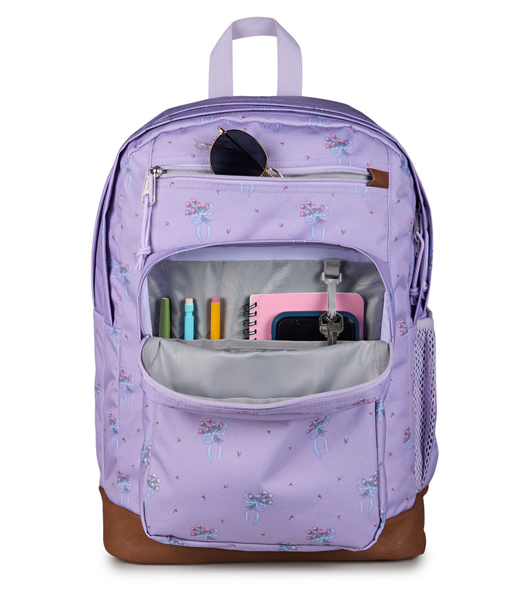 Jansport Backpacks Pastel Petals Lilac JanSport Cool Student Backpack - Pastel Petals Lilac